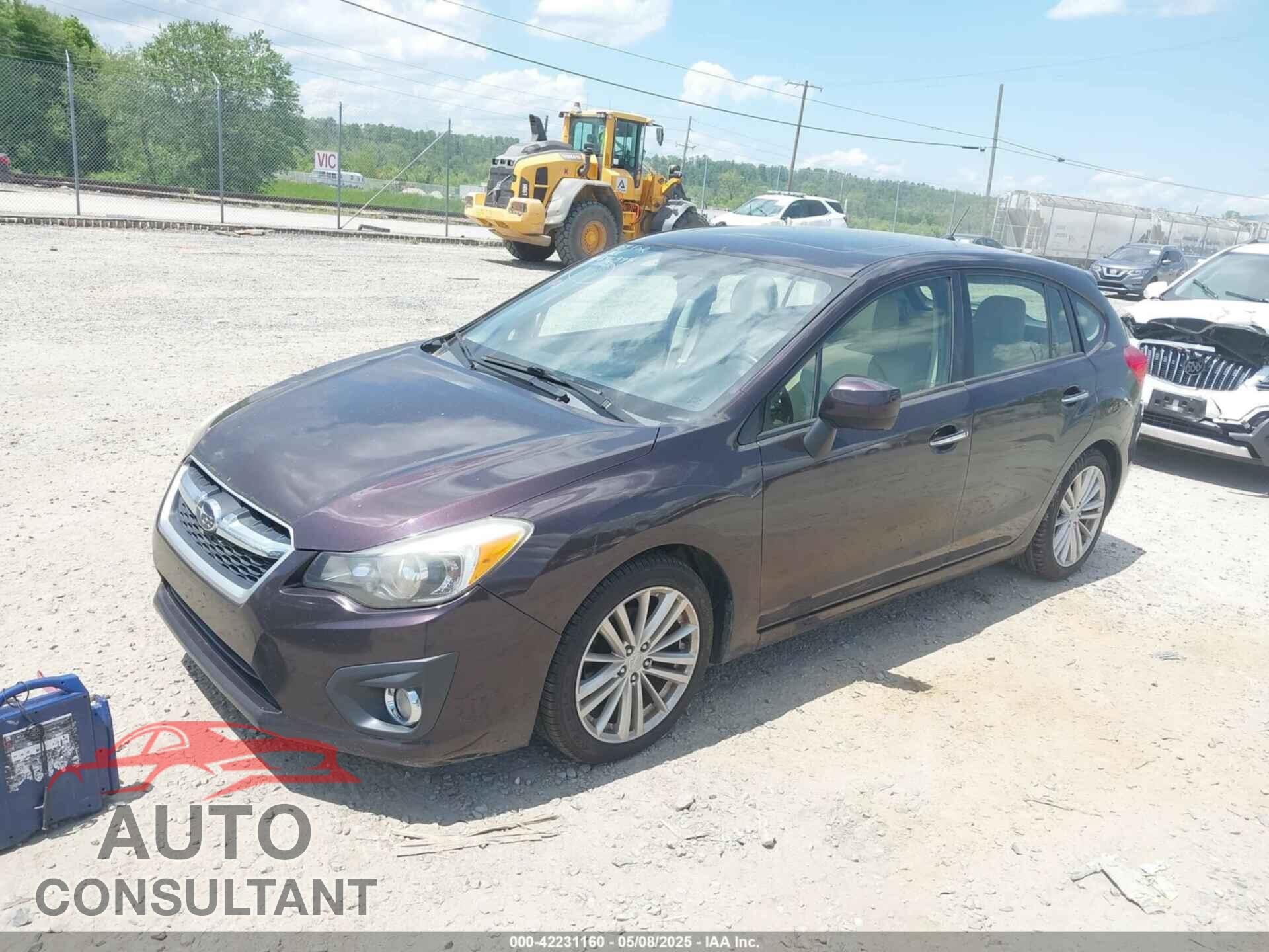 SUBARU IMPREZA 2013 - JF1GPAH68D2896394