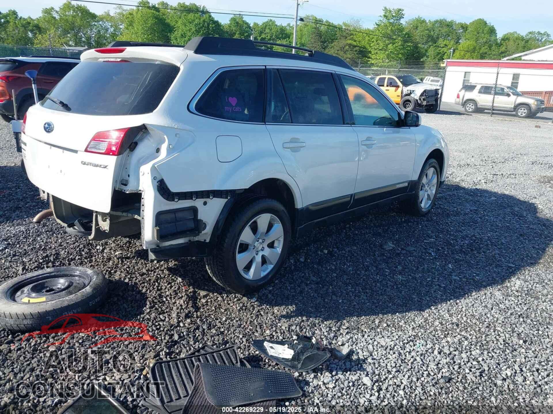 SUBARU OUTBACK 2012 - 4S4BRCCC5C3297464