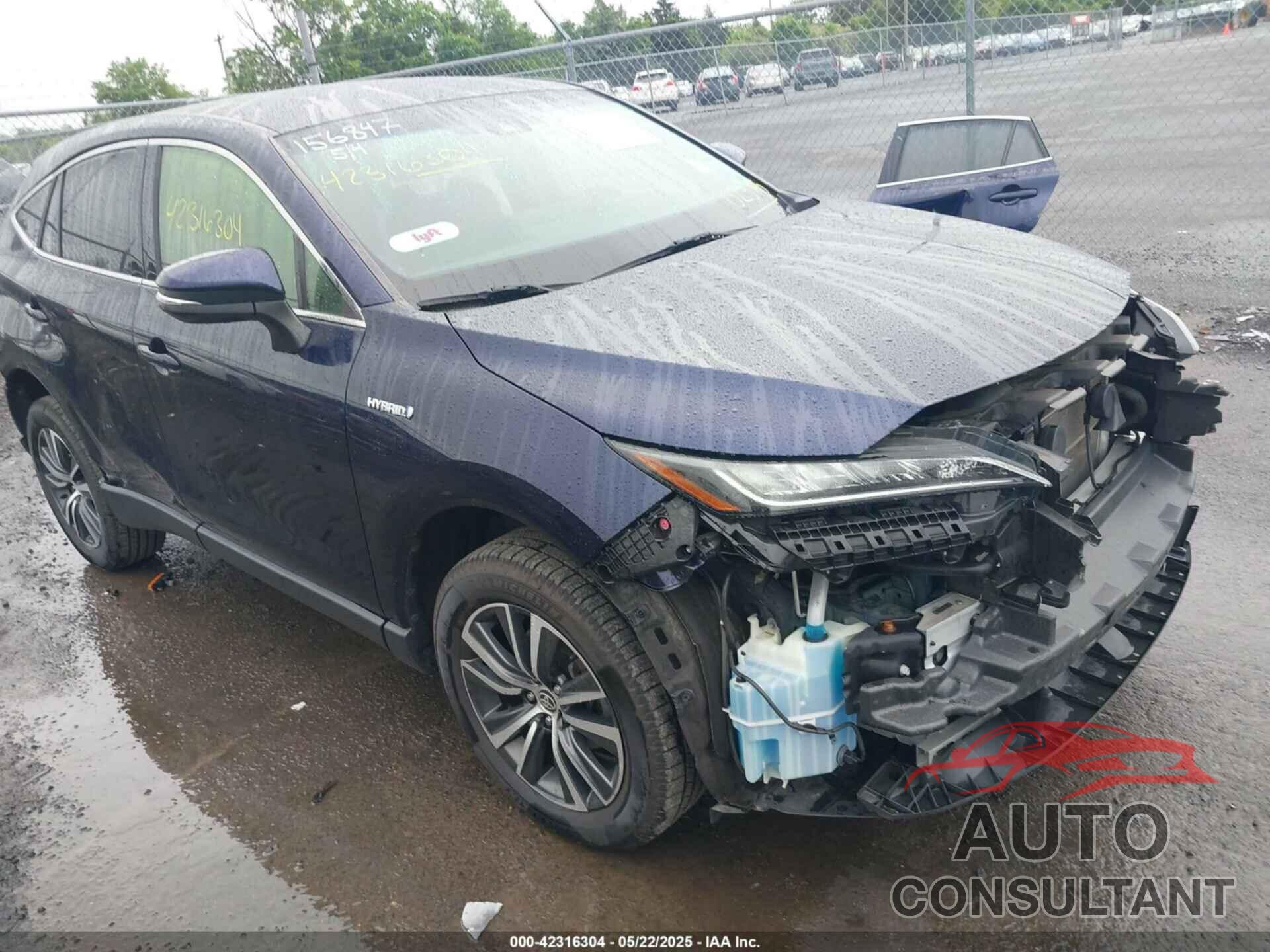 TOYOTA VENZA 2021 - JTEAAAAH3MJ023795