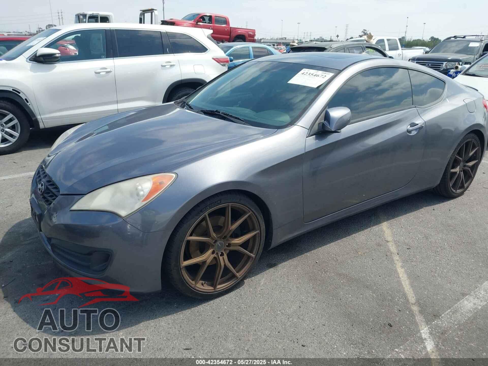 HYUNDAI GENESIS 2011 - KMHHT6KD9BU063375