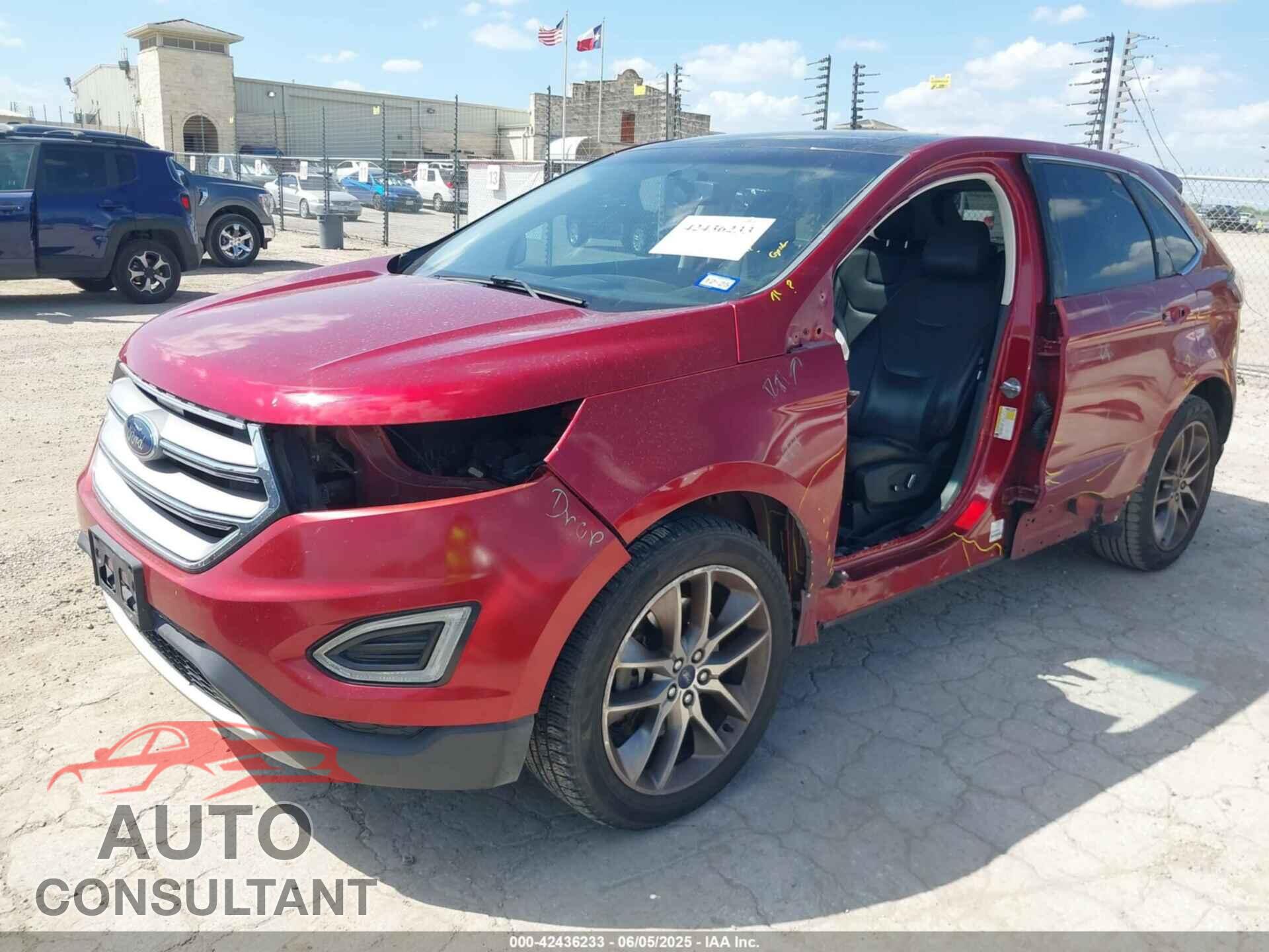 FORD EDGE 2016 - 2FMPK3K8XGBC36625