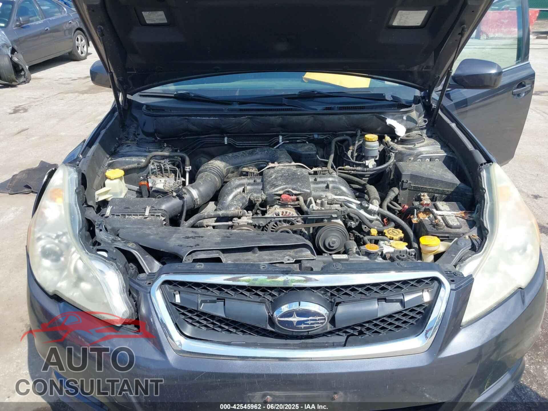 SUBARU LEGACY 2011 - 4S3BMDH66B2255496