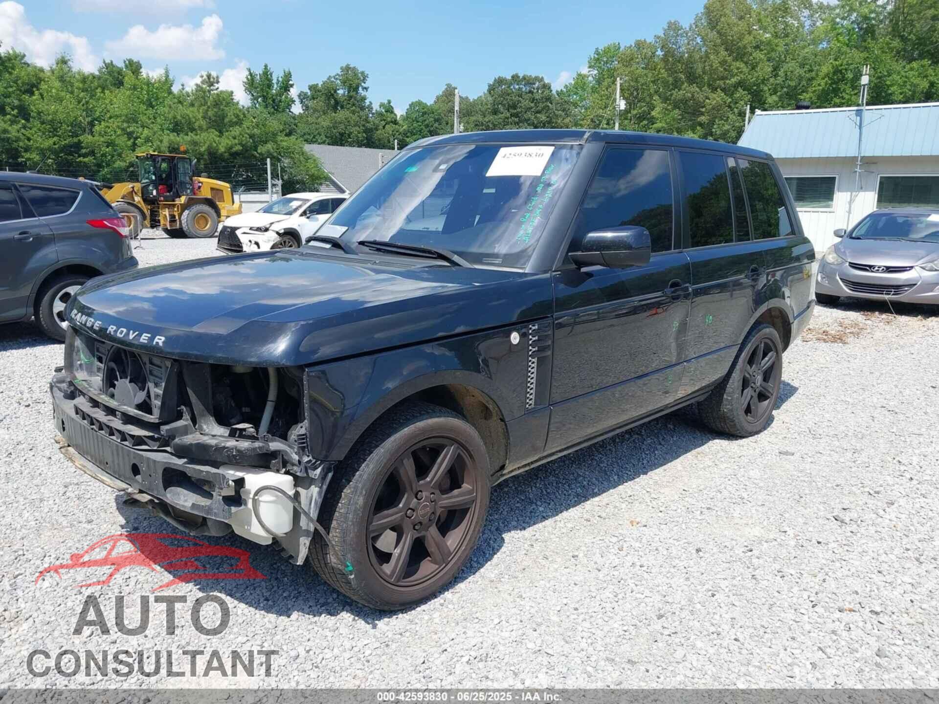 LAND ROVER RANGE ROVER 2012 - SALMF1E44CA363796
