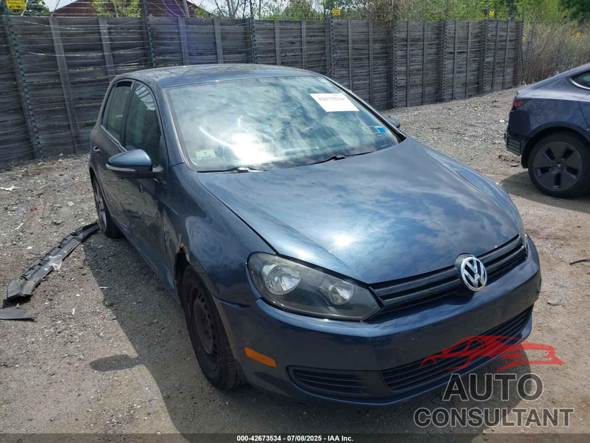 VOLKSWAGEN GOLF 2010 - WVWDB7AJ0AW364638