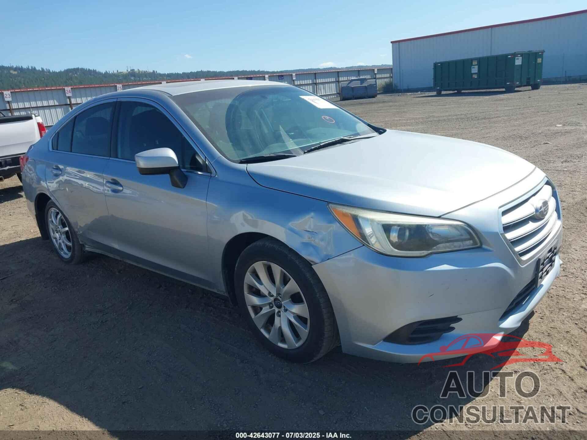 SUBARU LEGACY 2015 - 4S3BNBD68F3008648