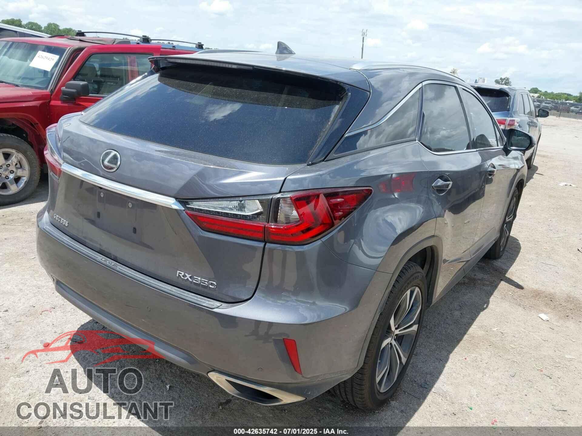 LEXUS RX 350 2016 - 2T2ZZMCA1GC030371