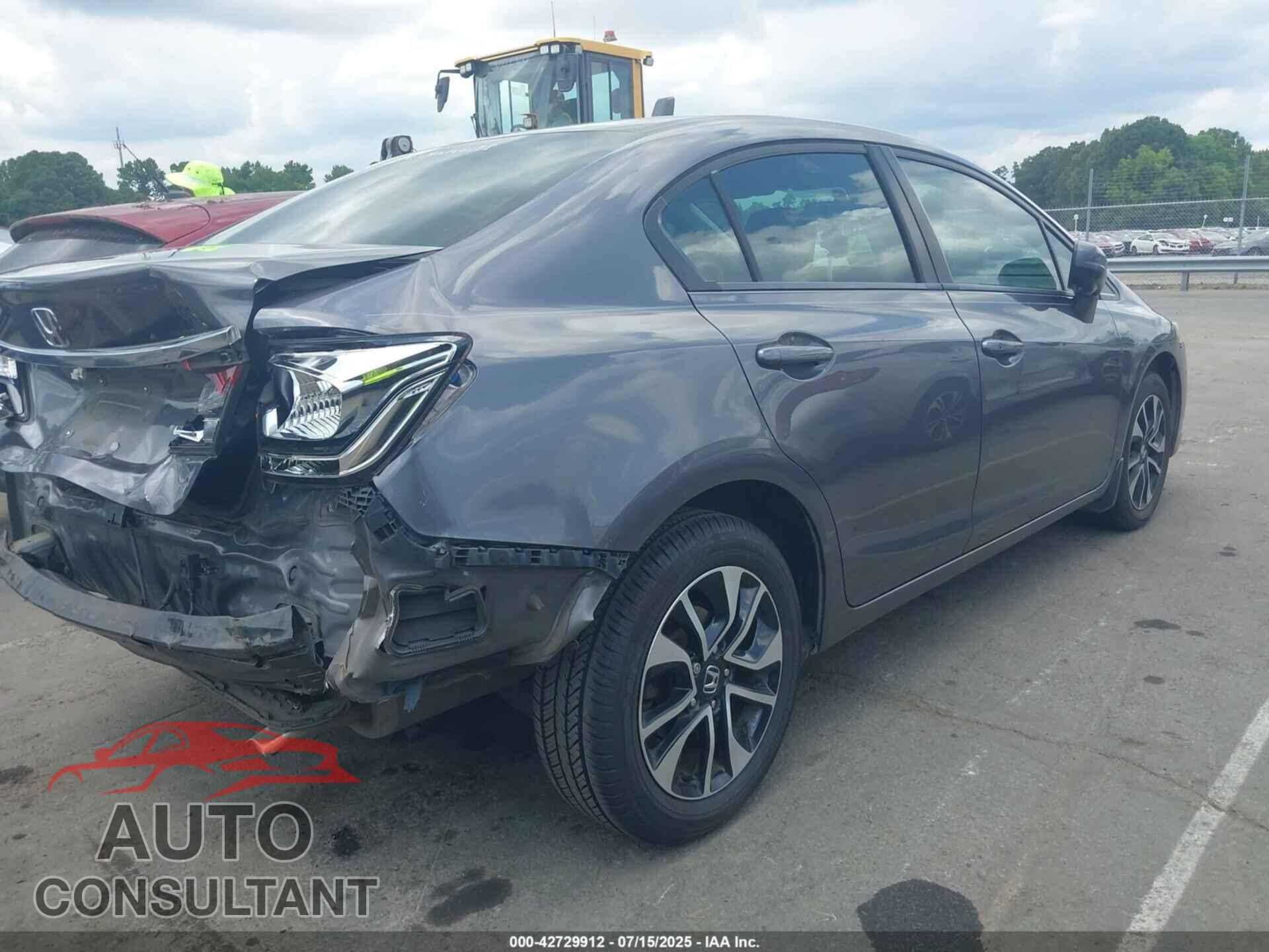 HONDA CIVIC 2015 - 19XFB2F89FE001435