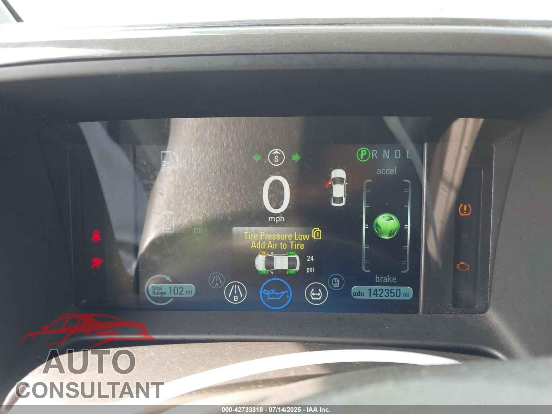 CHEVROLET VOLT 2015 - 1G1RD6E44FU124874