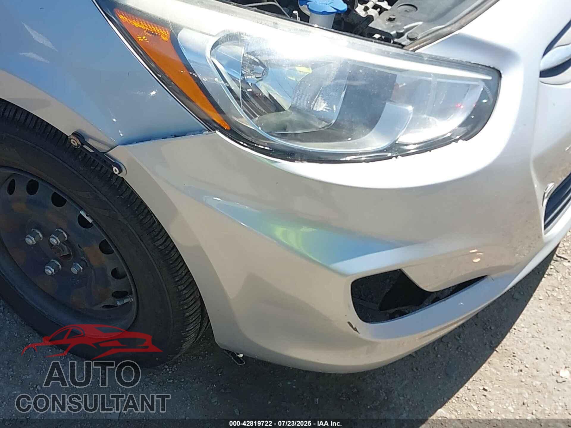 HYUNDAI ACCENT 2016 - KMHCT5AE0GU274020