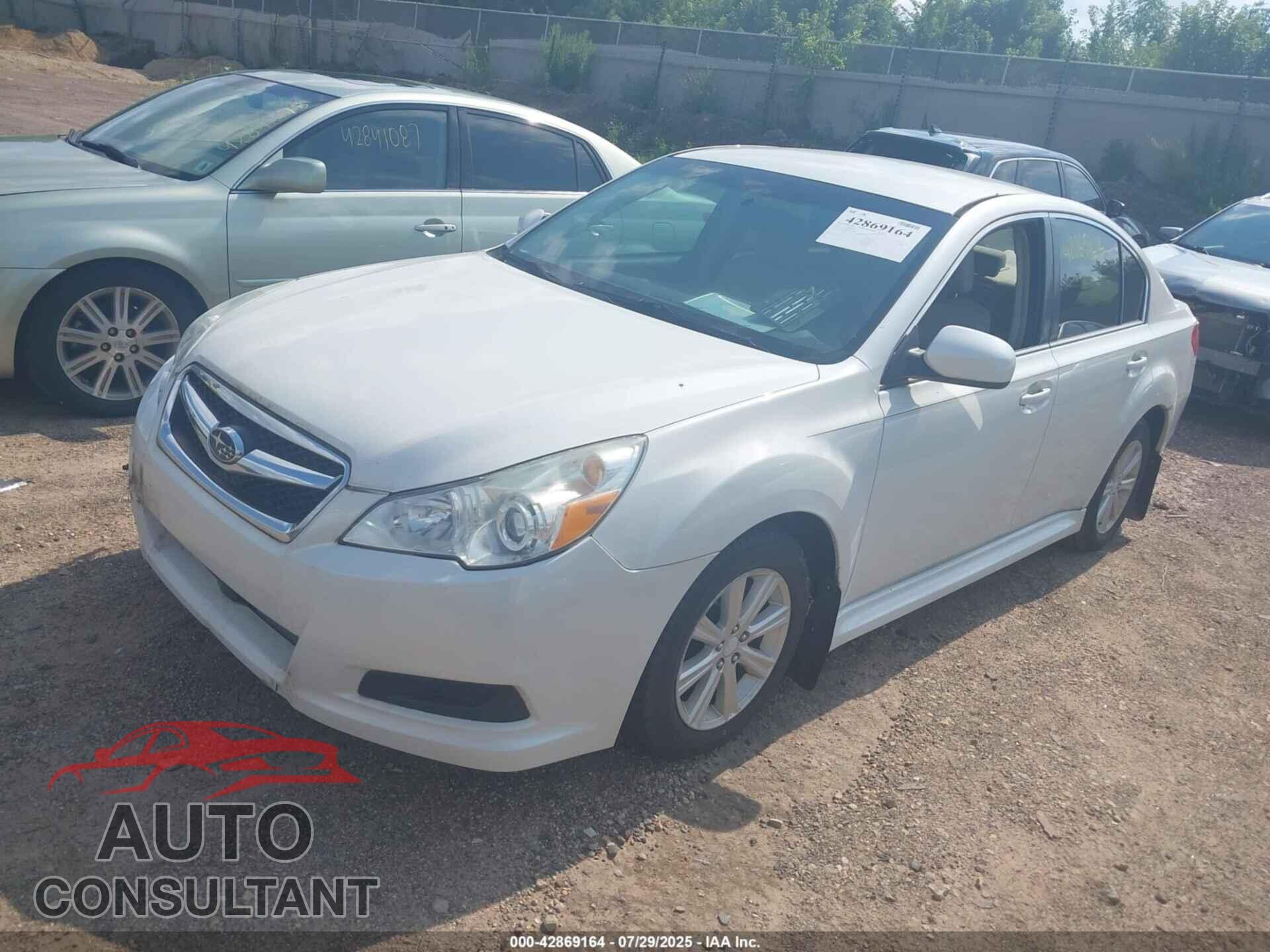 SUBARU LEGACY 2010 - 4S3BMCB69A3230846