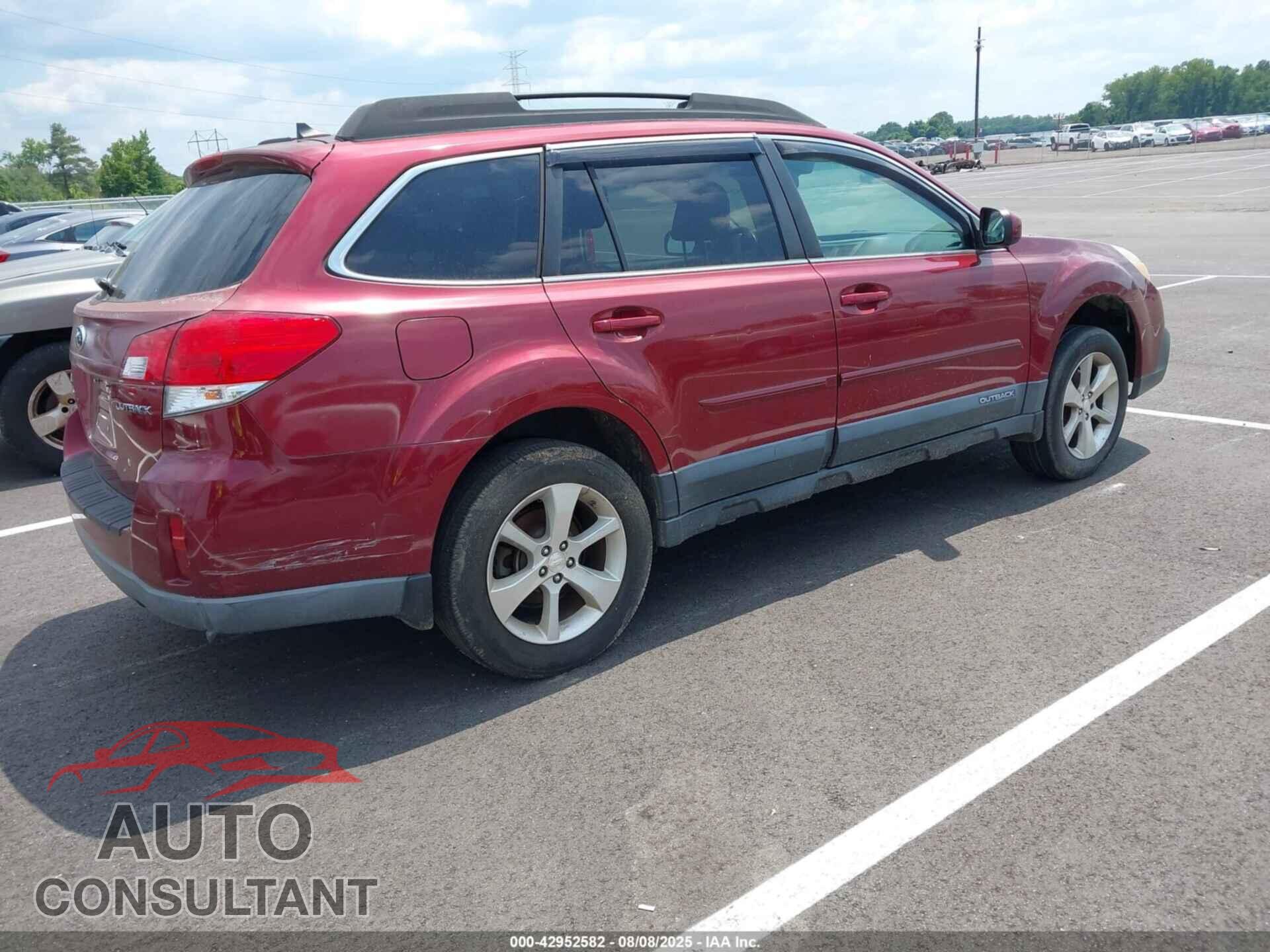 SUBARU OUTBACK 2013 - 4S4BRCPC3D3232950