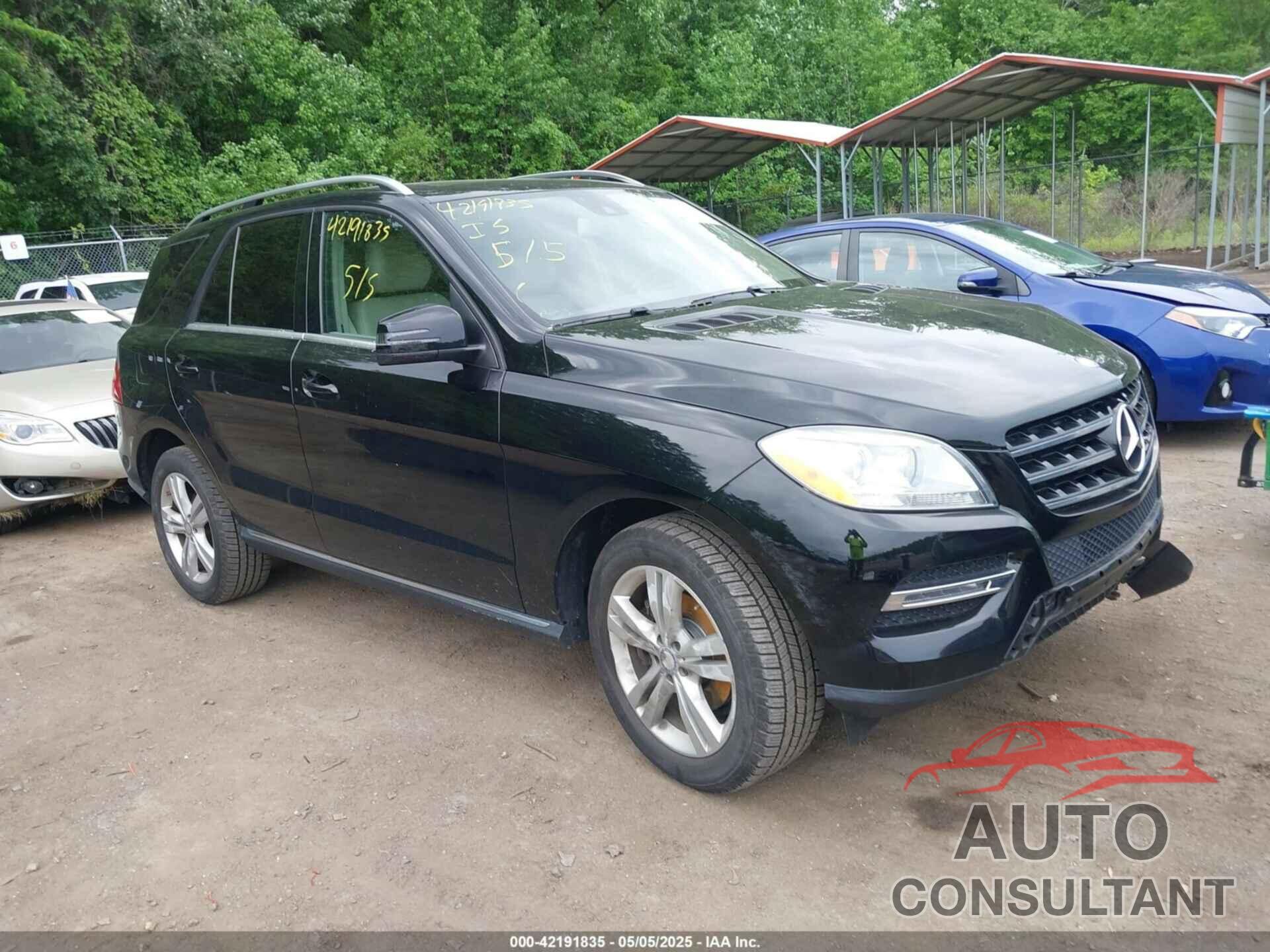 MERCEDES-BENZ ML 350 2014 - 4JGDA5HB9EA283643