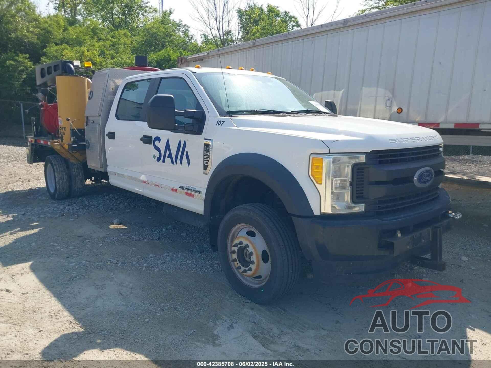 FORD F-550 CHASSIS 2017 - 1FD0W5HT3HED45821