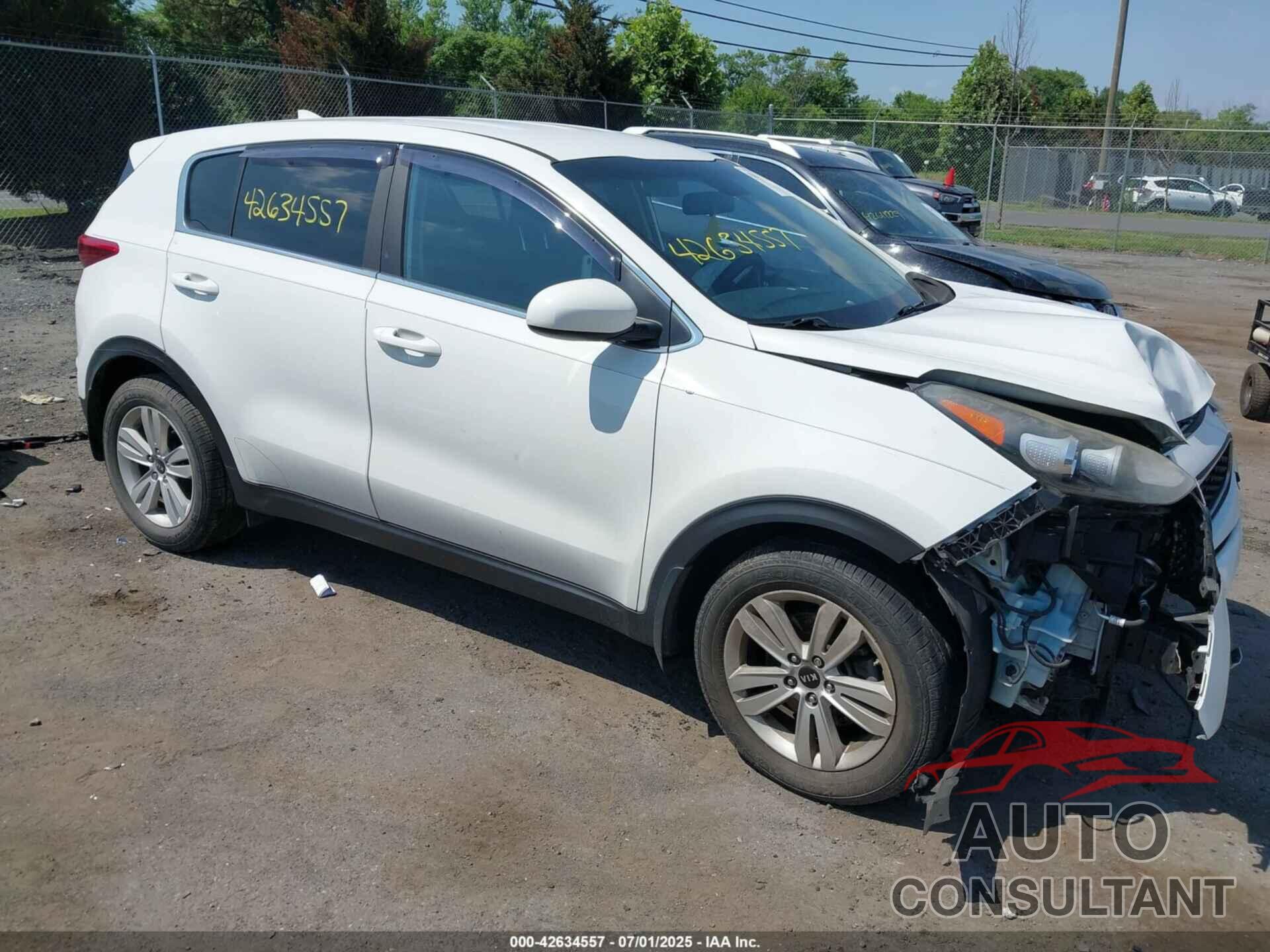KIA SPORTAGE 2017 - KNDPM3ACXH7100266