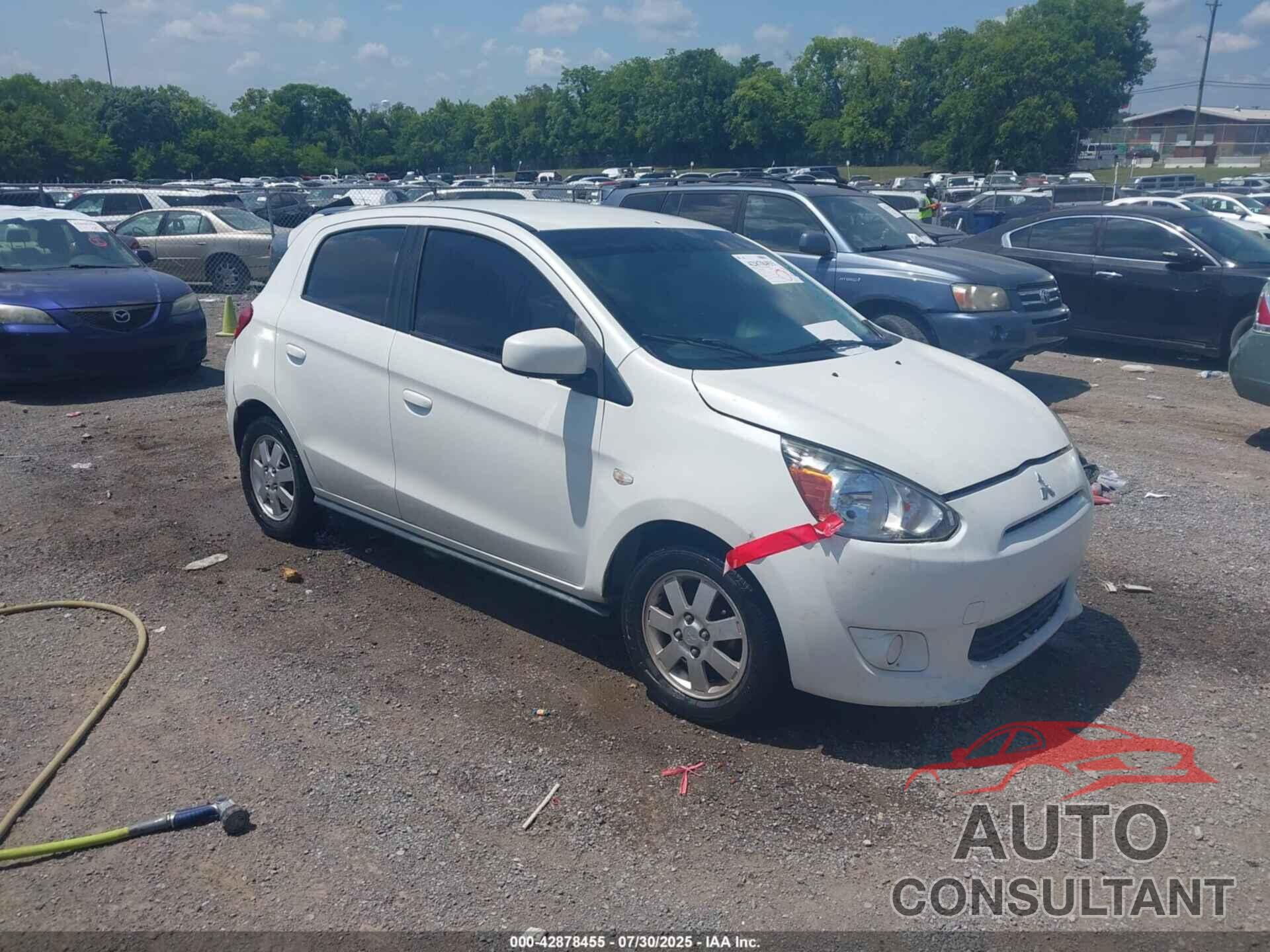 MITSUBISHI MIRAGE 2015 - ML32A4HJ7FH059893