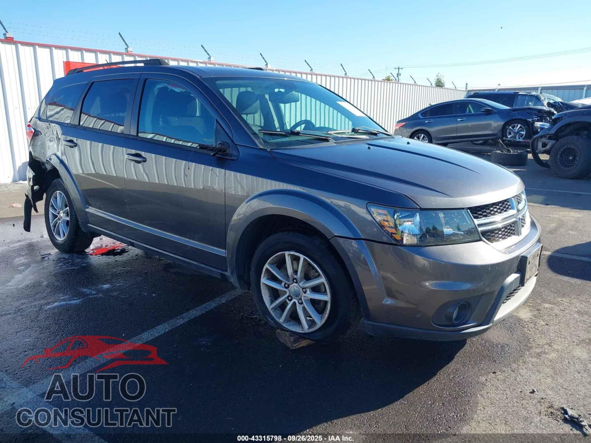 DODGE JOURNEY 2014 - 3C4PDCBB2ET303696