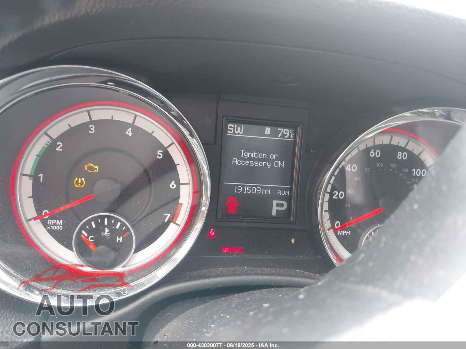 DODGE DURANGO 2013 - 1C4RDJDG1DC686644