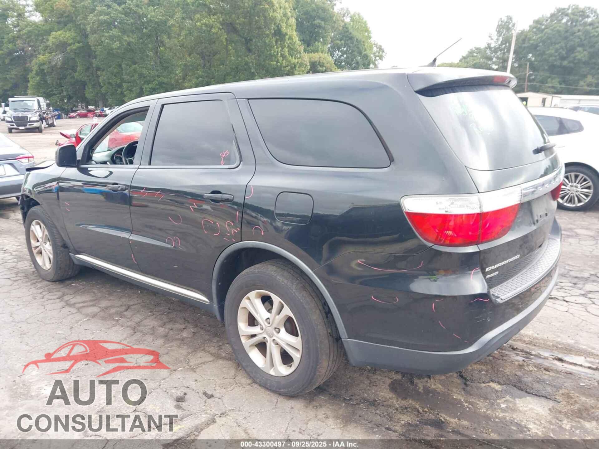 DODGE DURANGO 2013 - 1C4RDJAG4DC658776