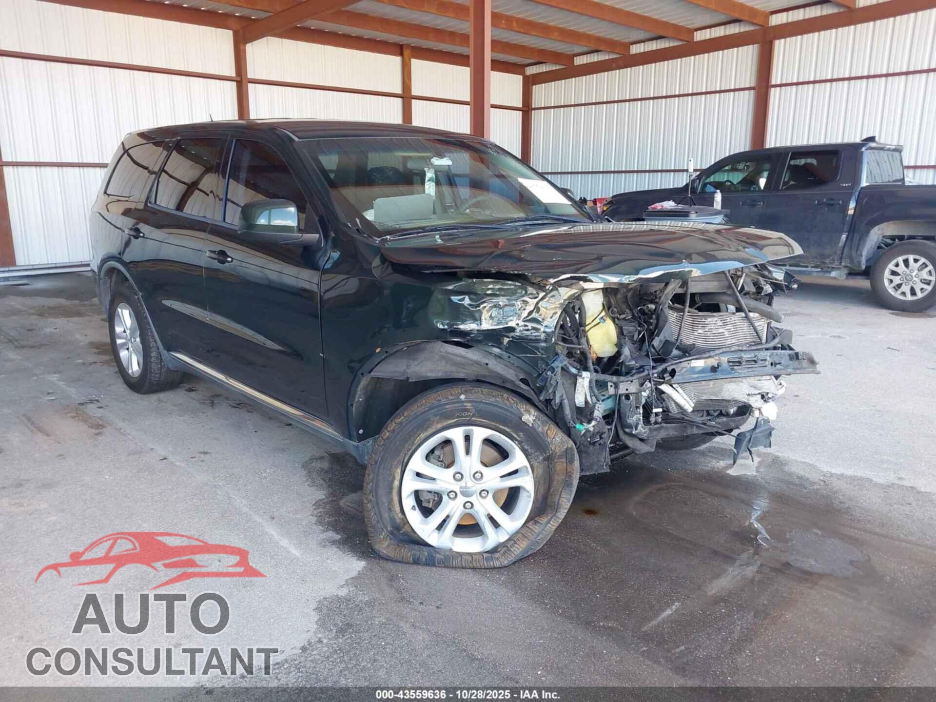 DODGE DURANGO 2011 - 1D4RD2GG2BC623862
