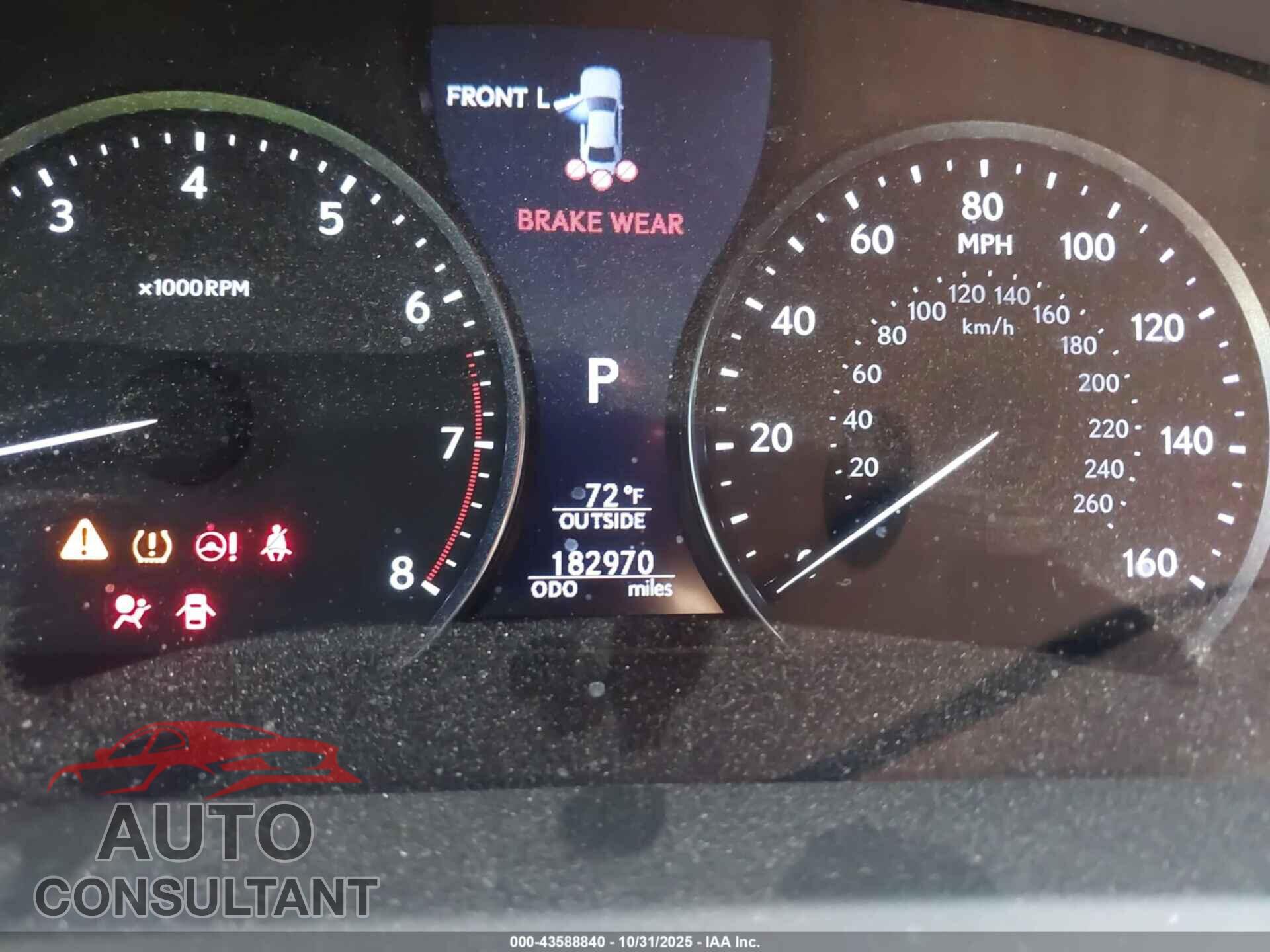 LEXUS LS 460 2014 - JTHBL5EF2E5131000