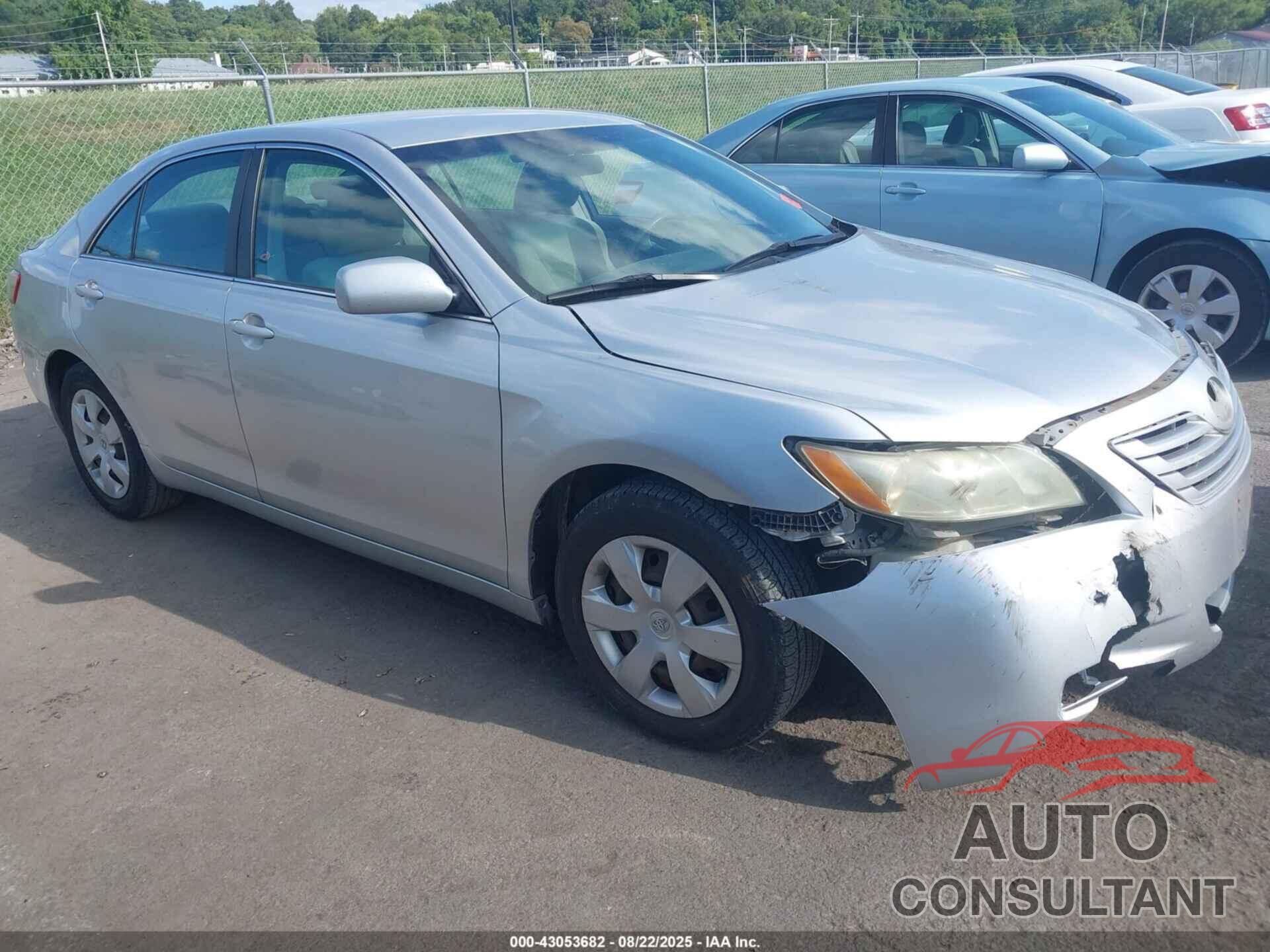 TOYOTA CAMRY 2009 - 4T4BE46K79R063422