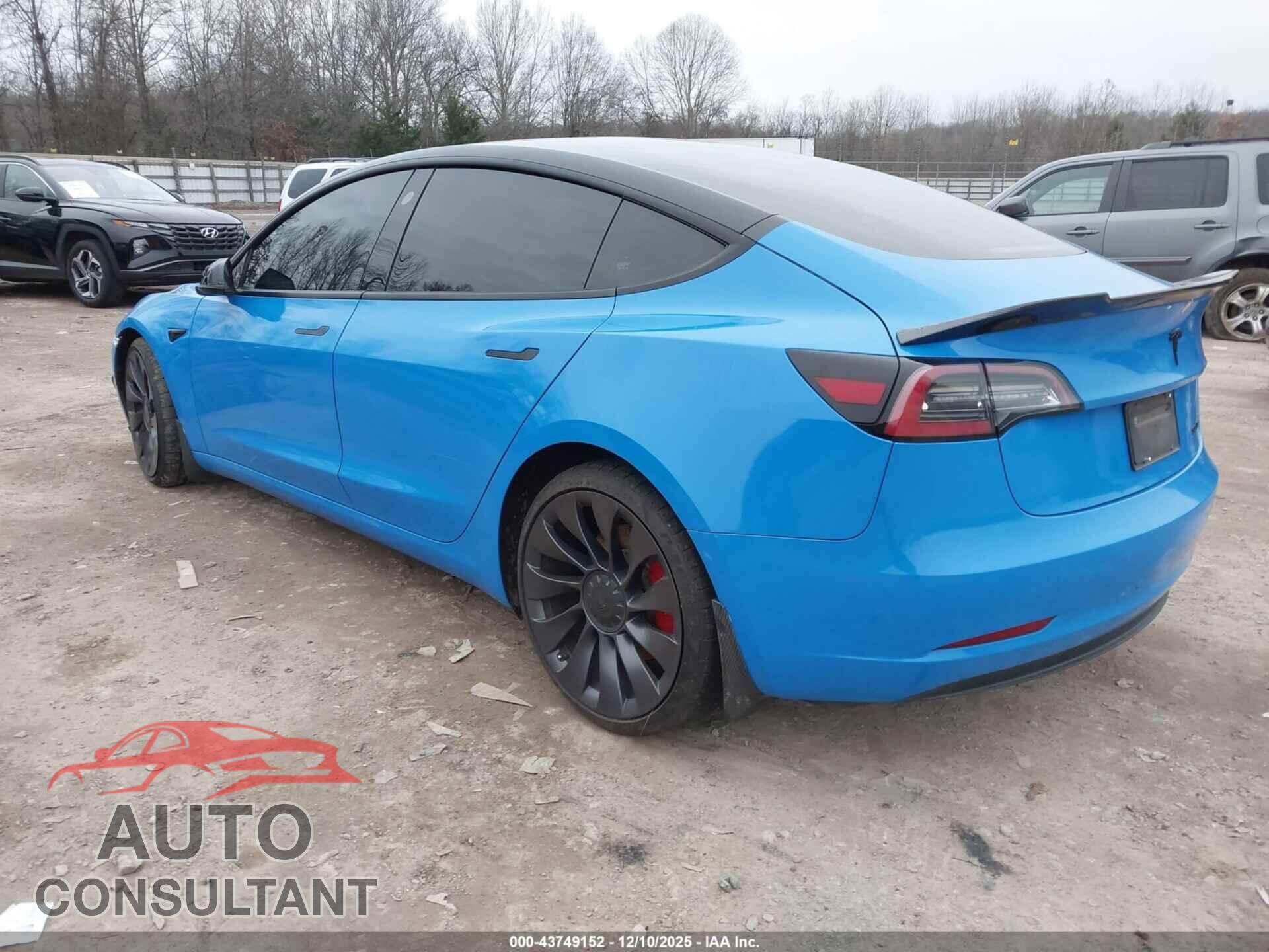 TESLA MODEL 3 2021 - 5YJ3E1EC8MF044830