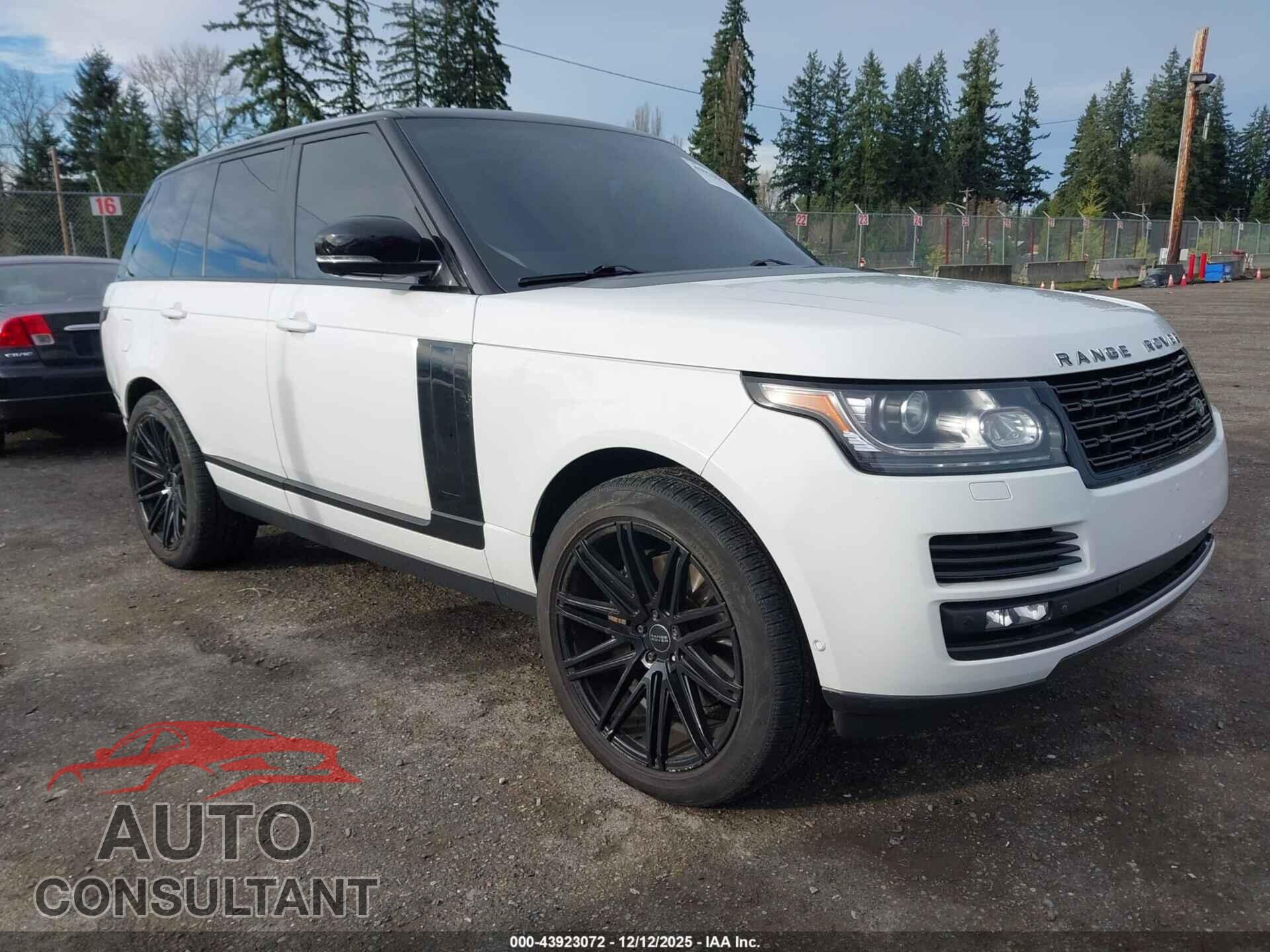 LAND ROVER RANGE ROVER 2013 - SALGS2EF0DA104921