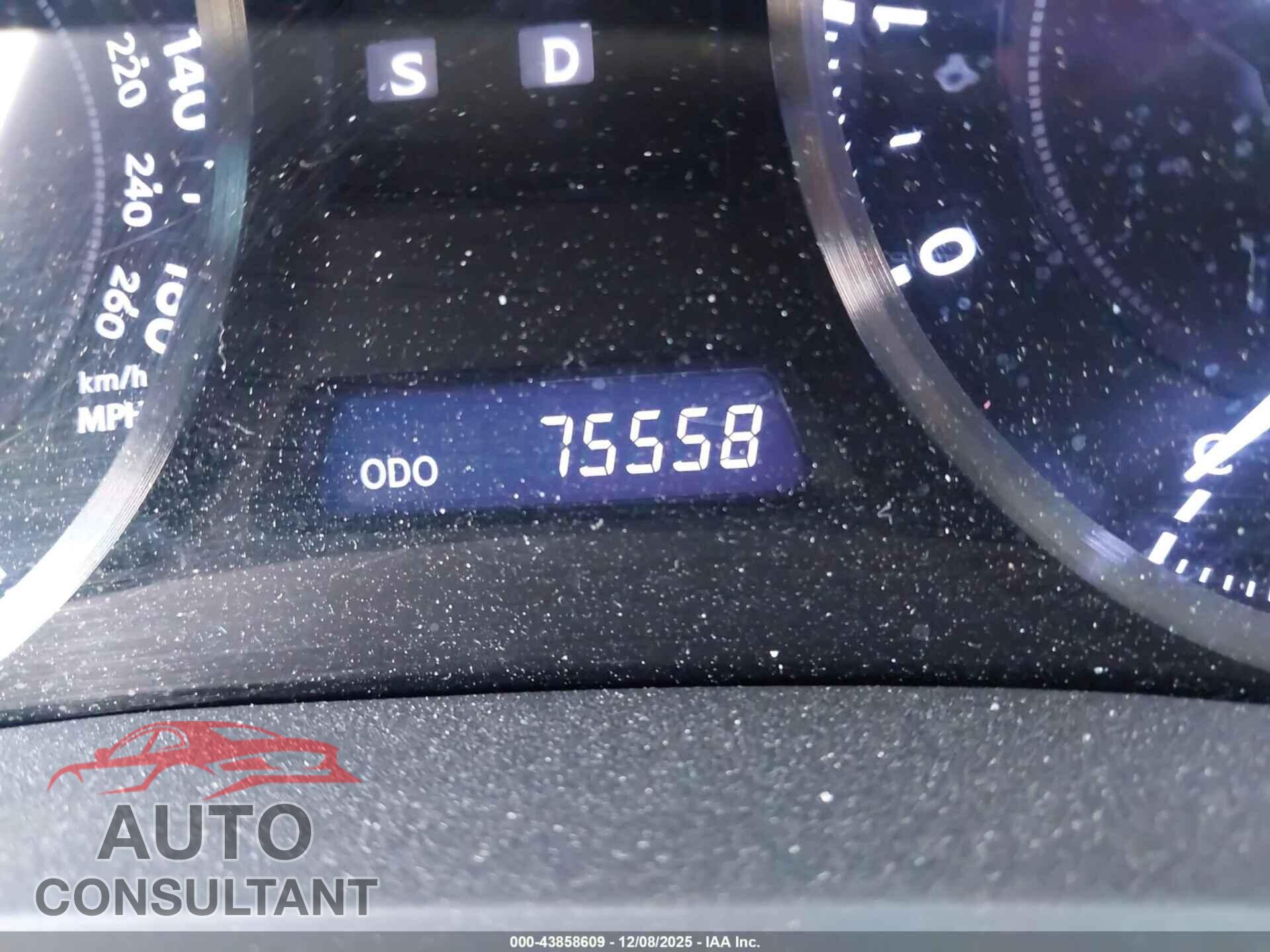 LEXUS IS 250C 2012 - JTHFF2C20C2522541