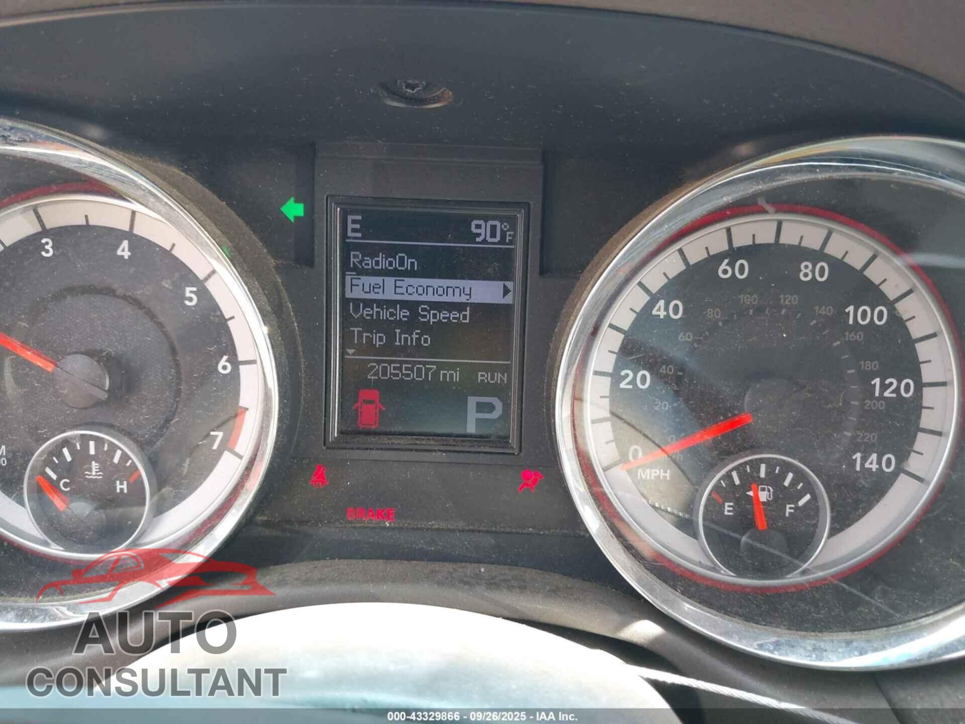 DODGE DURANGO 2011 - 1D4RD4GG6BC627974