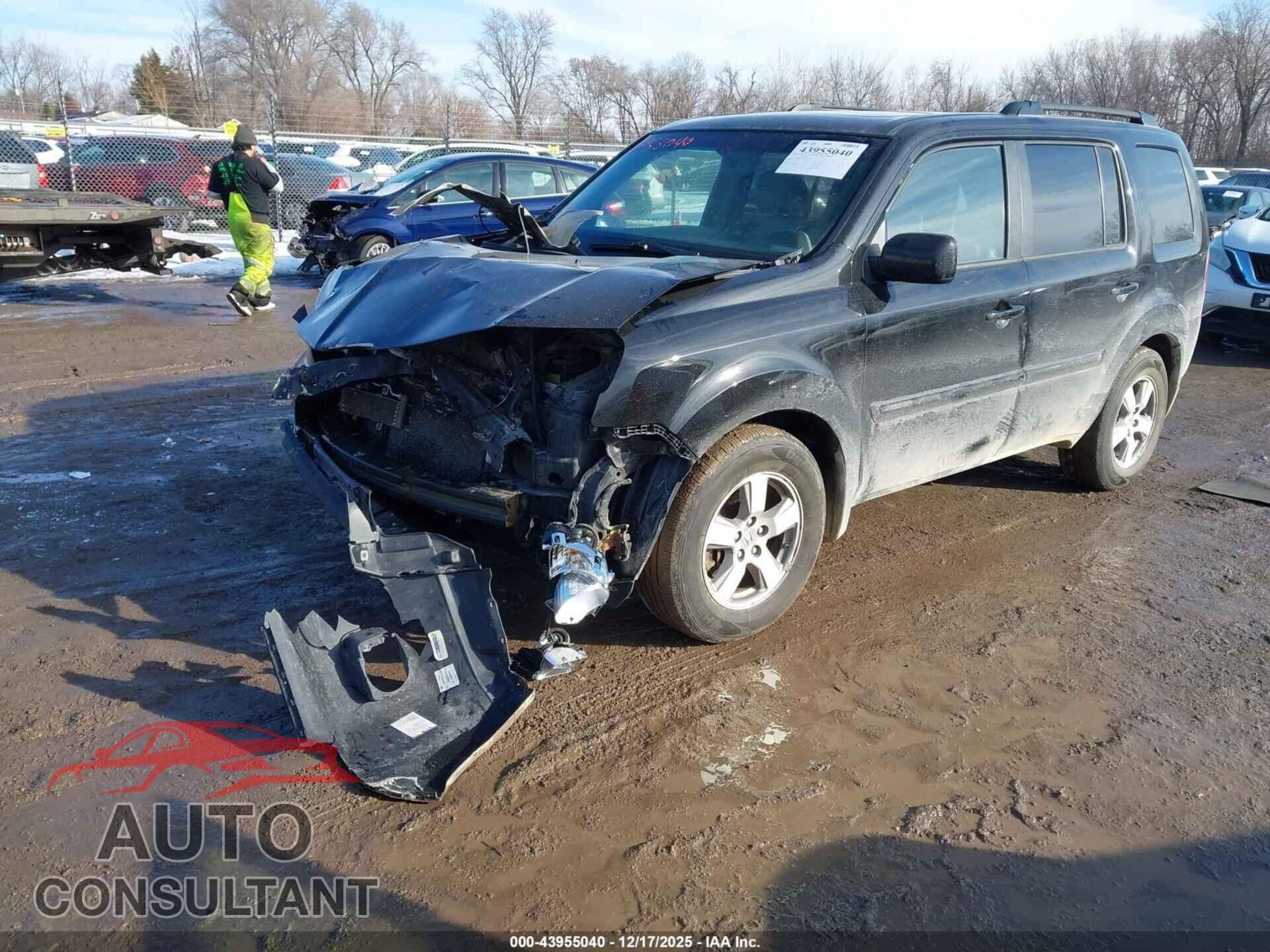 HONDA PILOT 2011 - 5FNYF4H55BB029507