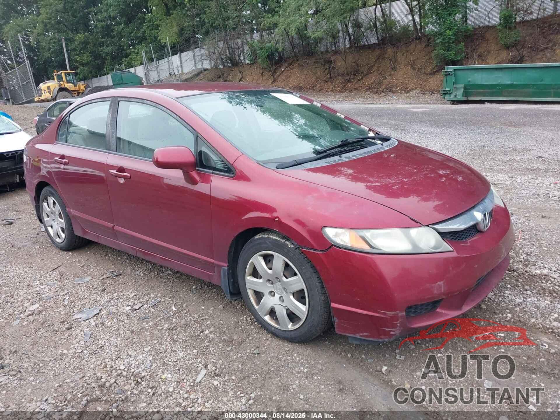 HONDA CIVIC 2010 - 19XFA1F56AE085869