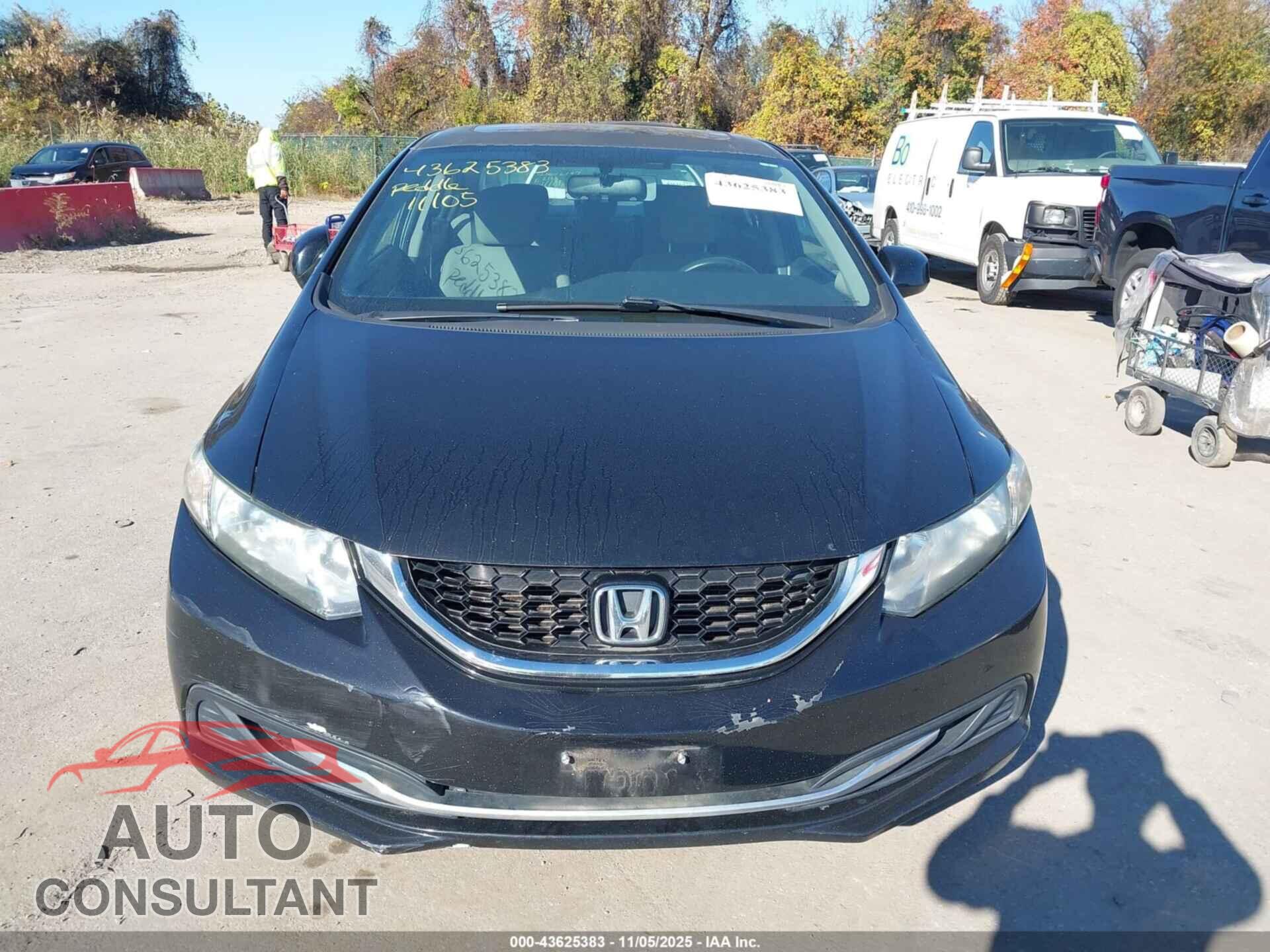 HONDA CIVIC 2013 - 19XFB2F80DE055445