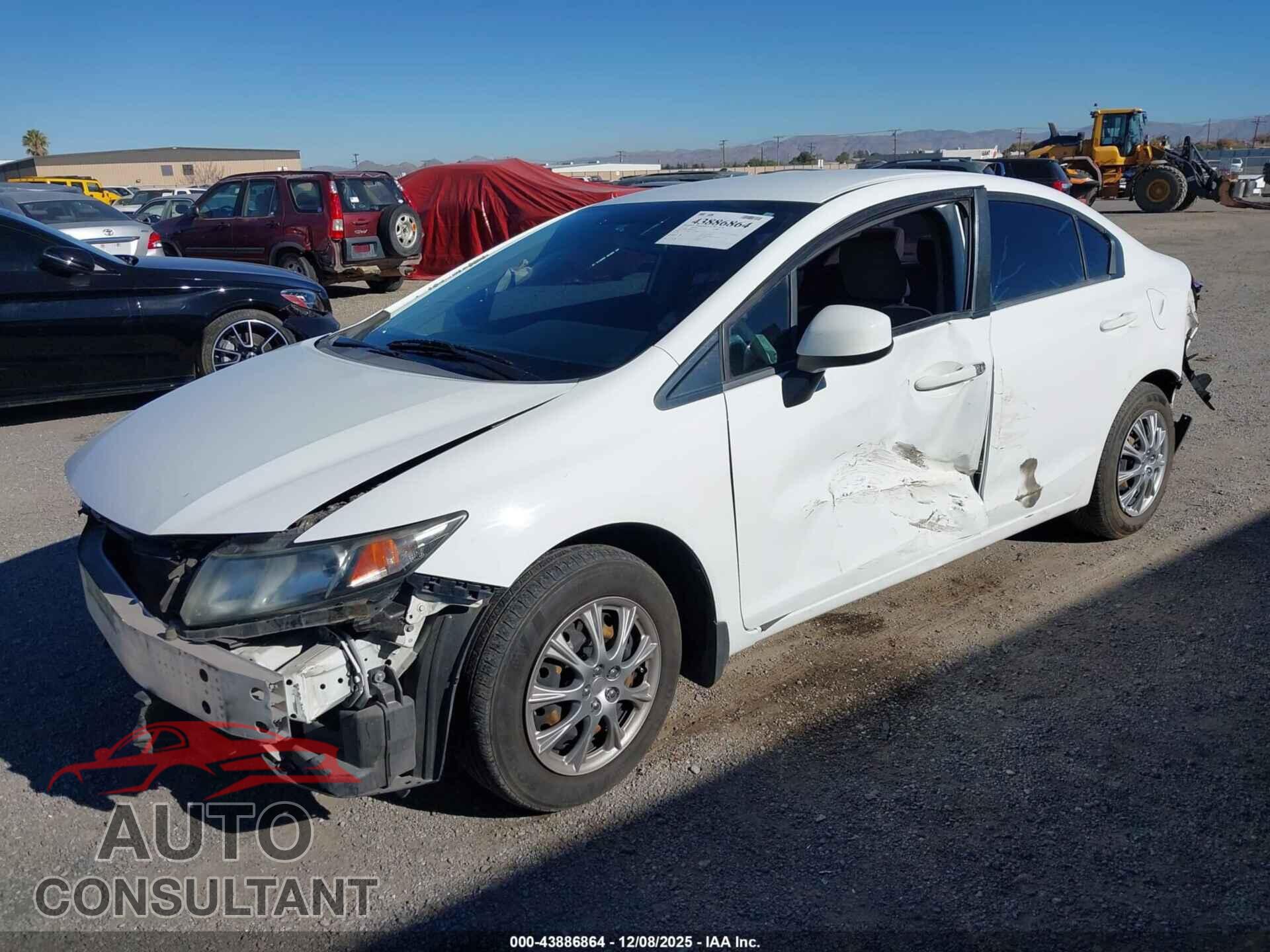 HONDA CIVIC 2013 - 19XFB2F54DE293207