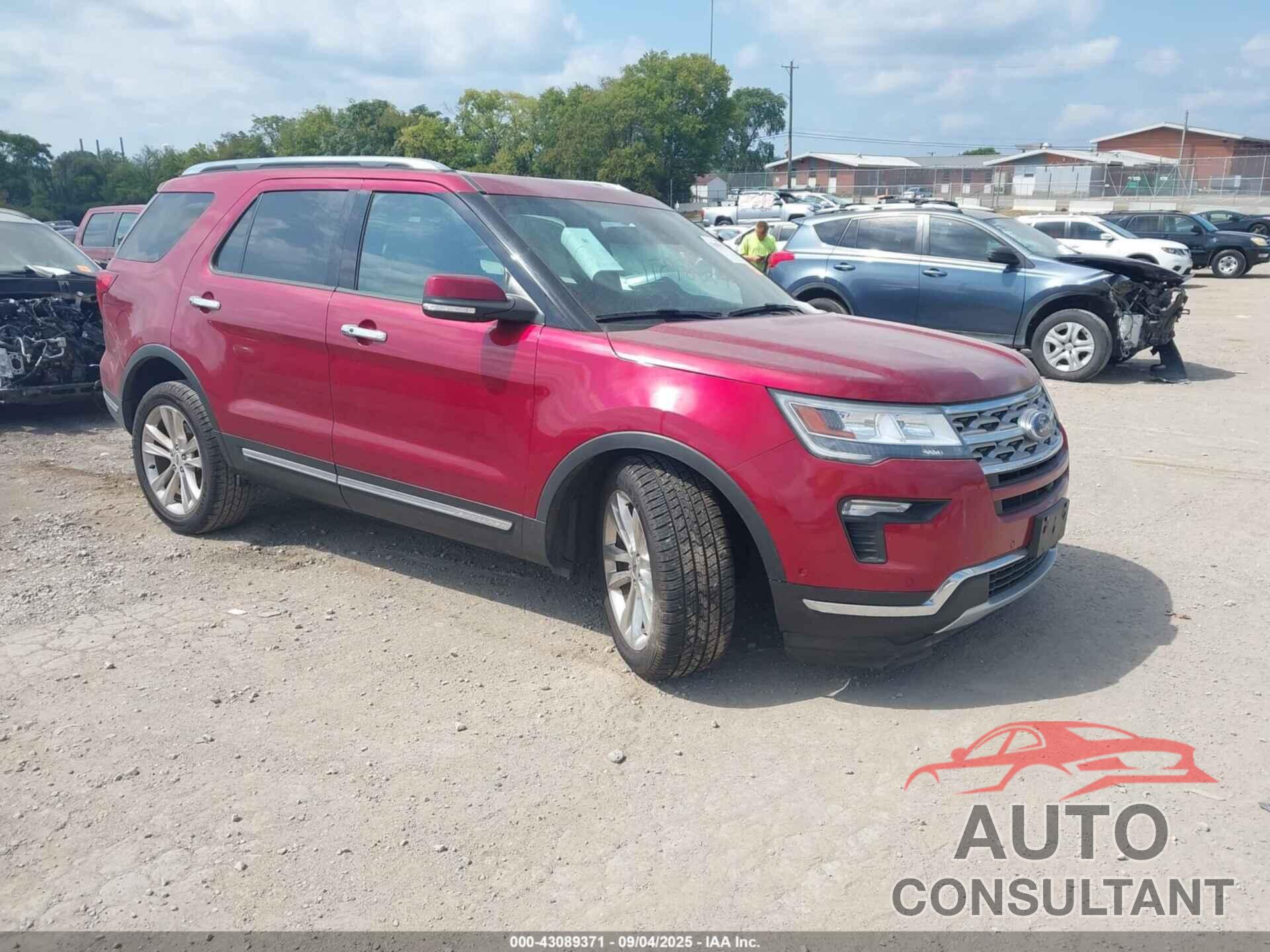 FORD EXPLORER 2018 - 1FM5K7F84JGA97777