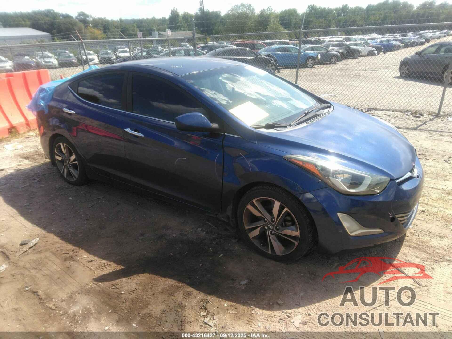 HYUNDAI ELANTRA 2015 - 5NPDH4AE0FH576758