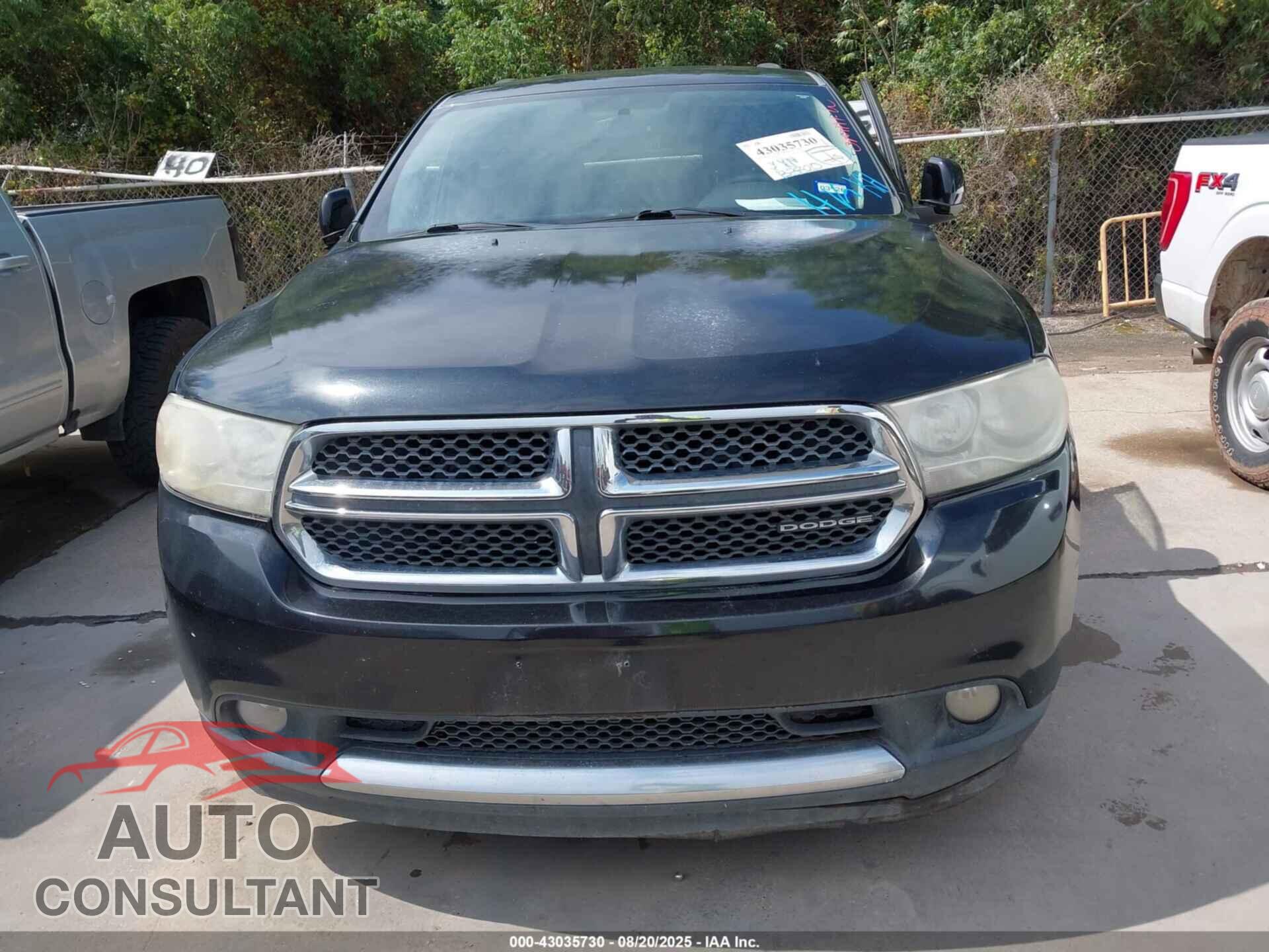 DODGE DURANGO 2012 - 1C4RDHDG3CC113574