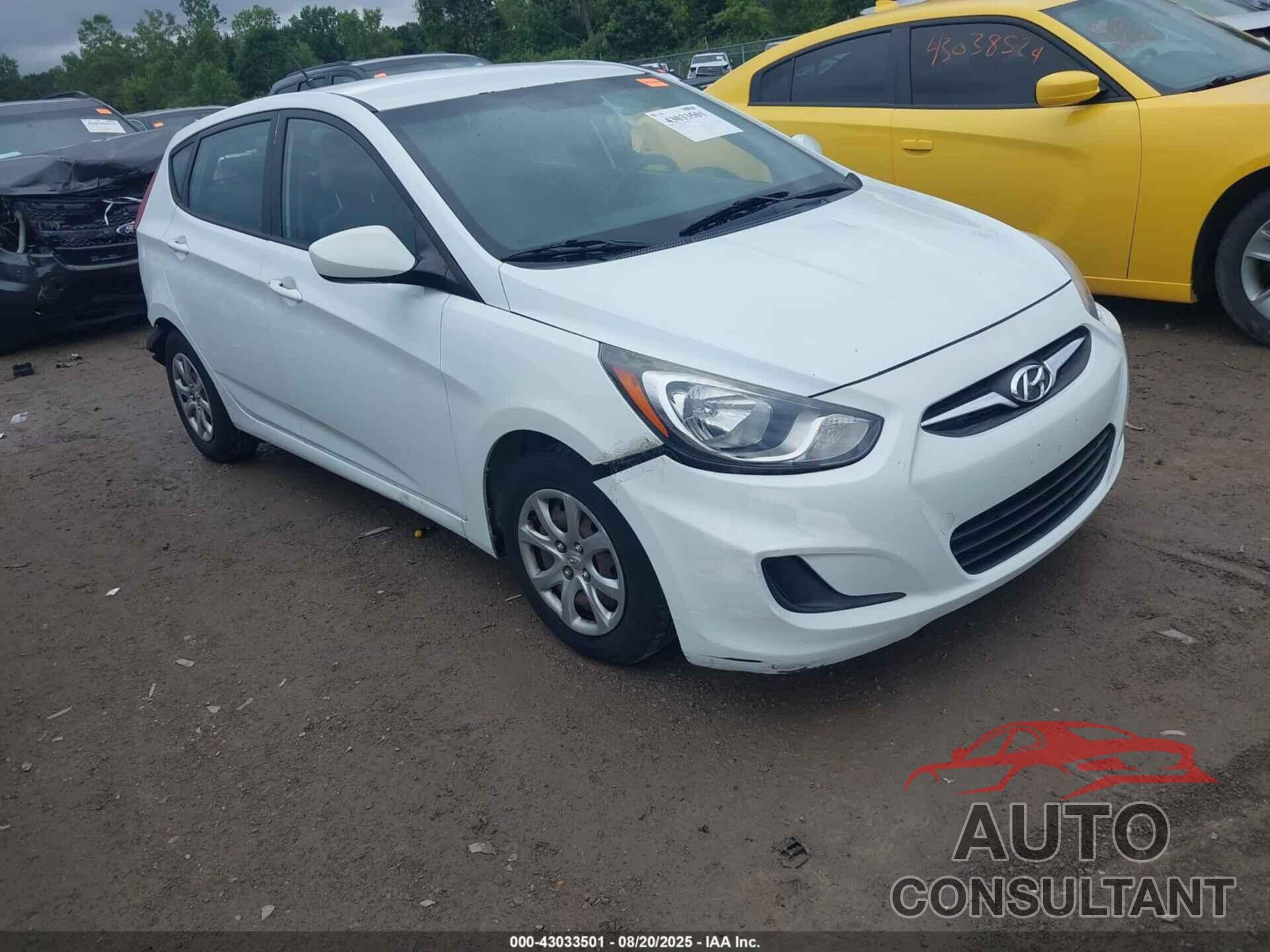 HYUNDAI ACCENT 2014 - KMHCT5AE4EU141418