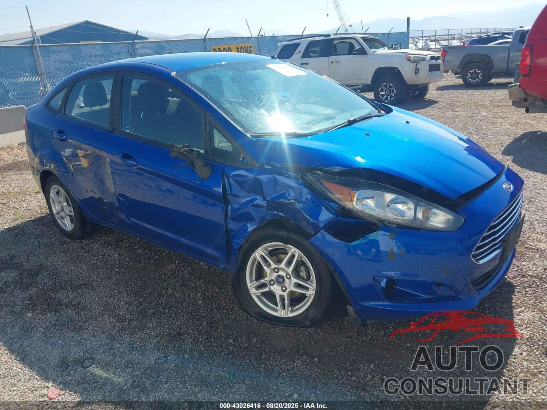 FORD FIESTA 2019 - 3FADP4BJ7KM160005