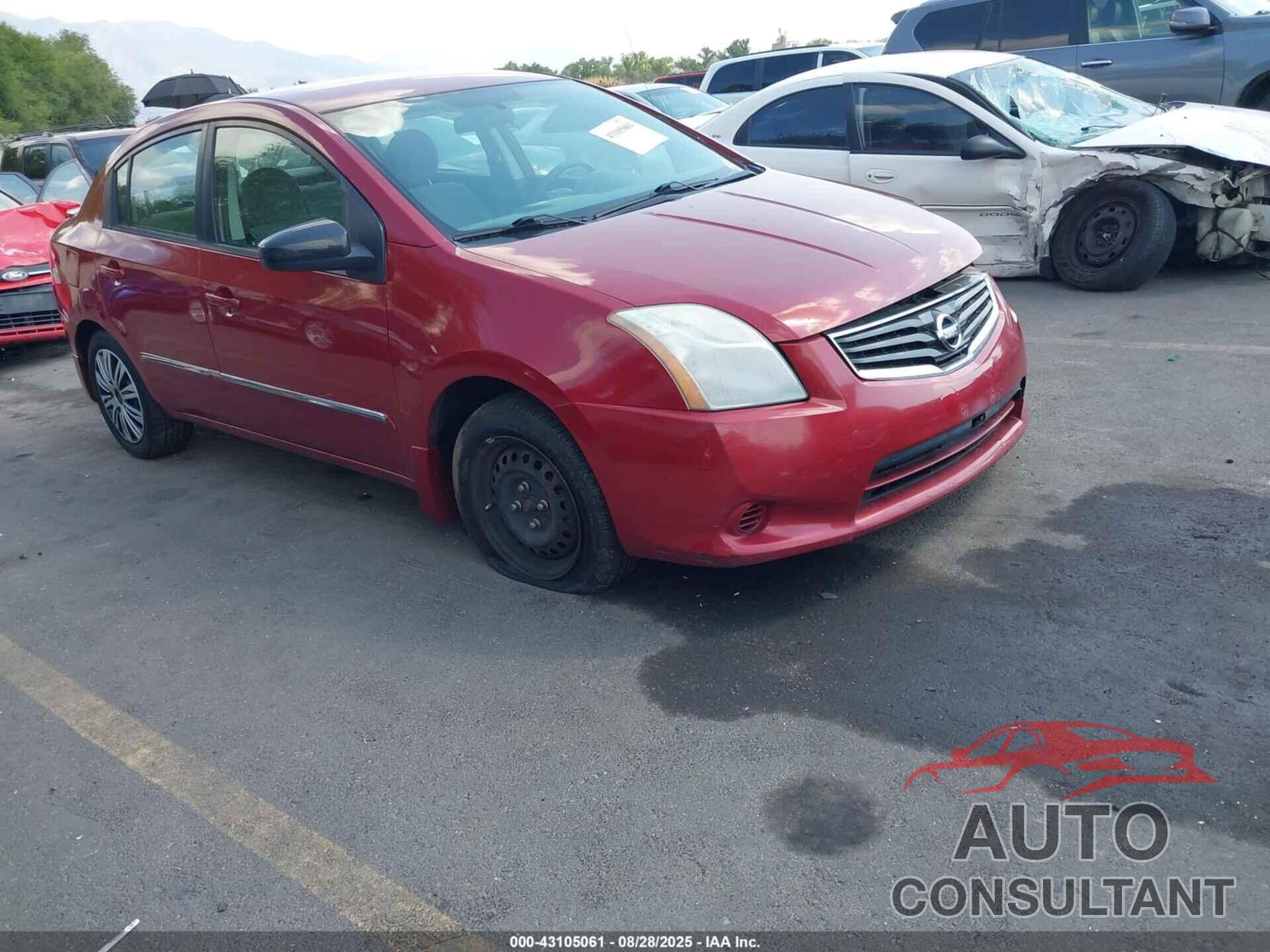NISSAN SENTRA 2012 - 3N1AB6AP3CL717015