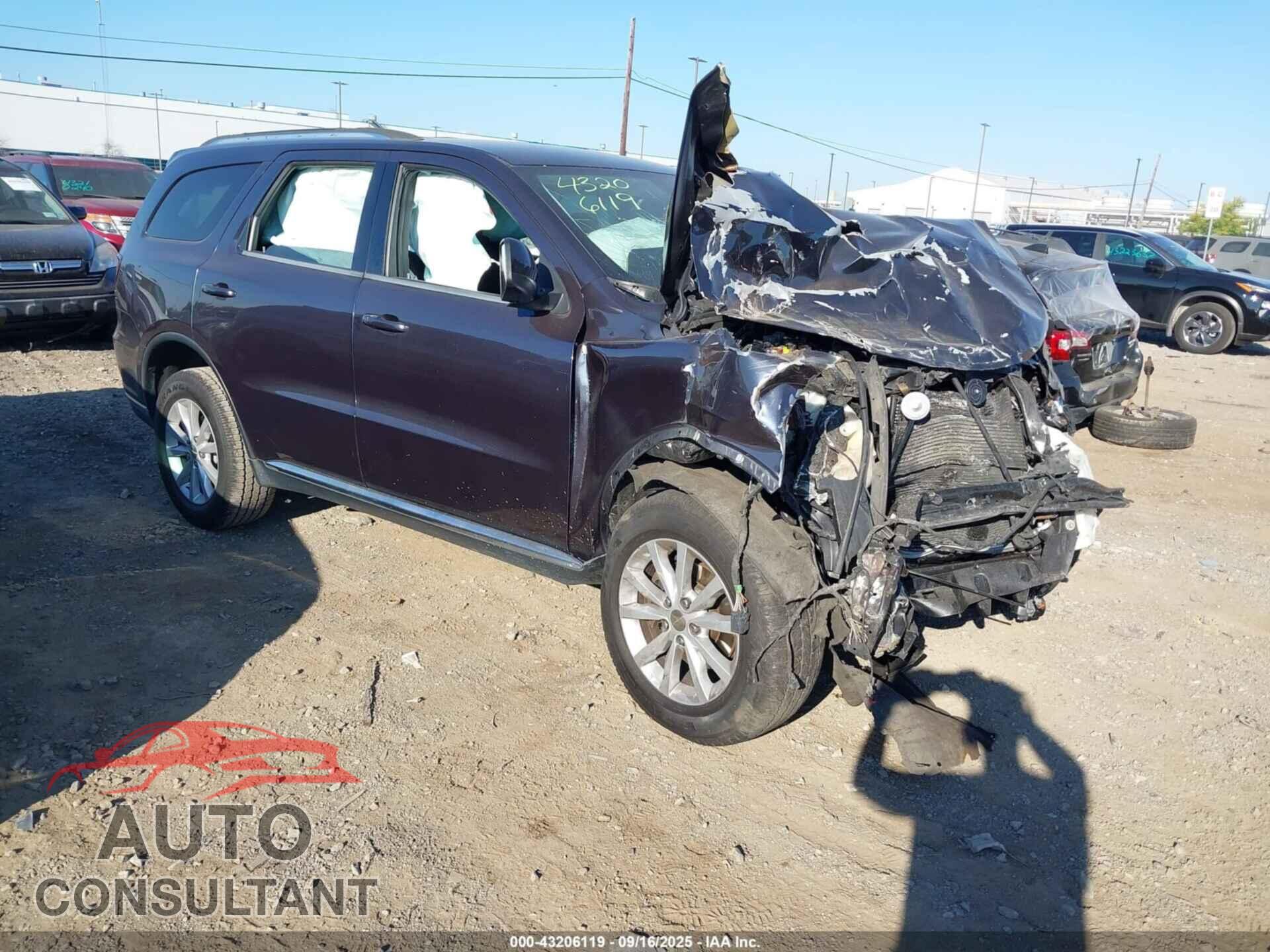 DODGE DURANGO 2015 - 1C4RDJAG3FC908298
