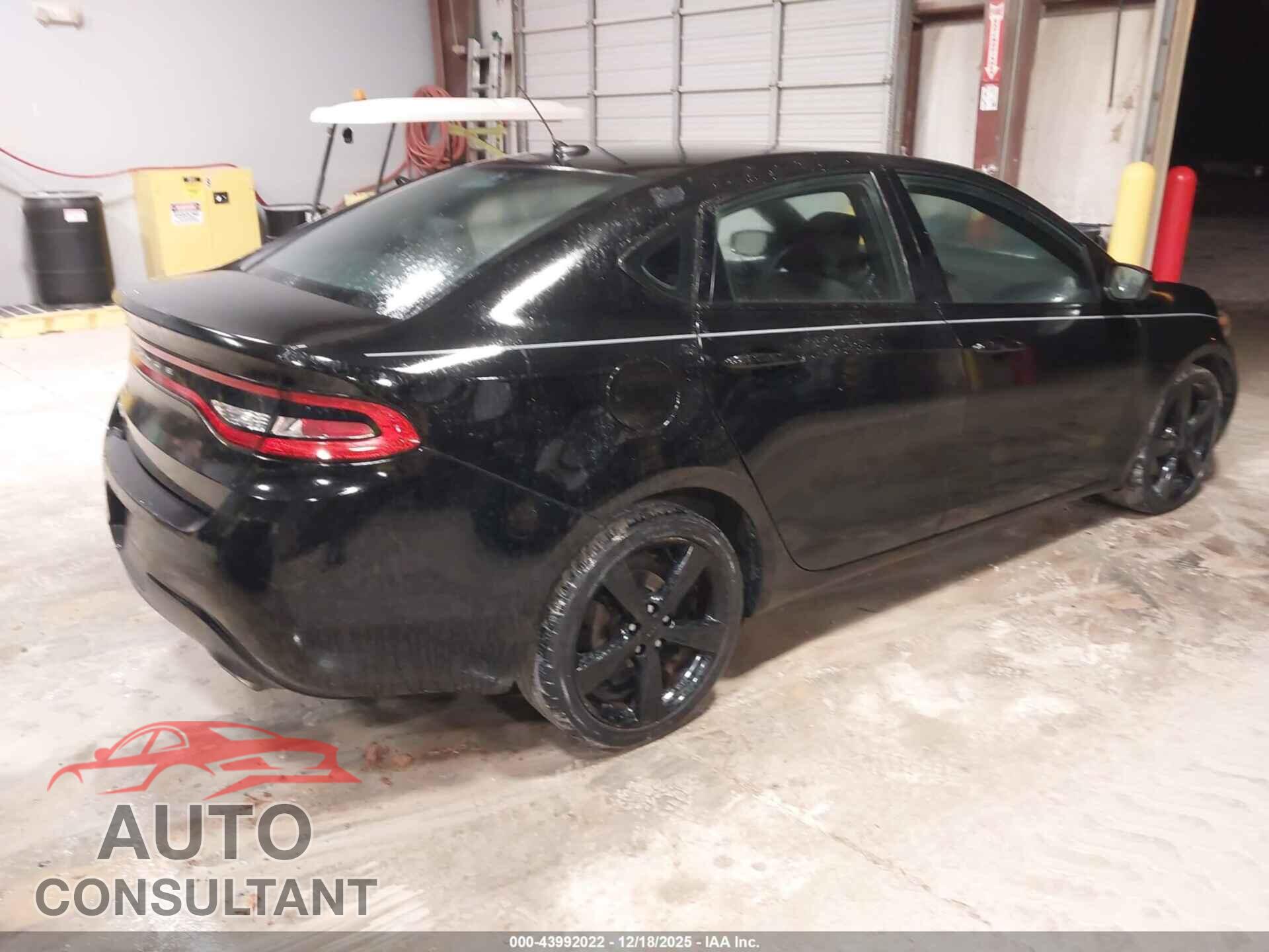 DODGE DART 2015 - 1C3CDFBB3FD302102