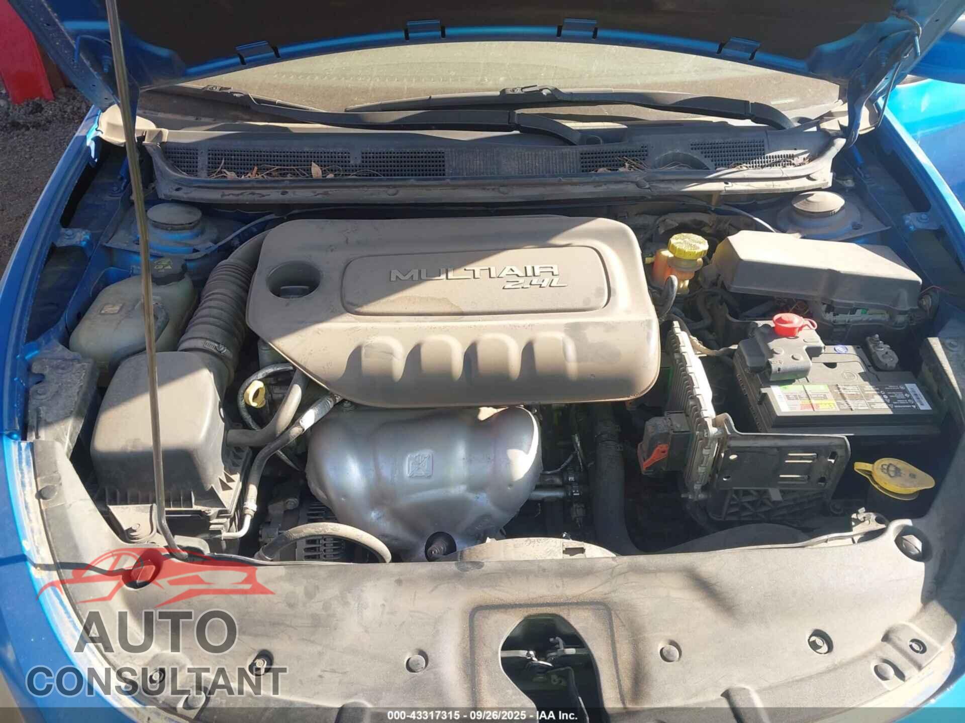 DODGE DART 2015 - 1C3CDFBB7FD279245