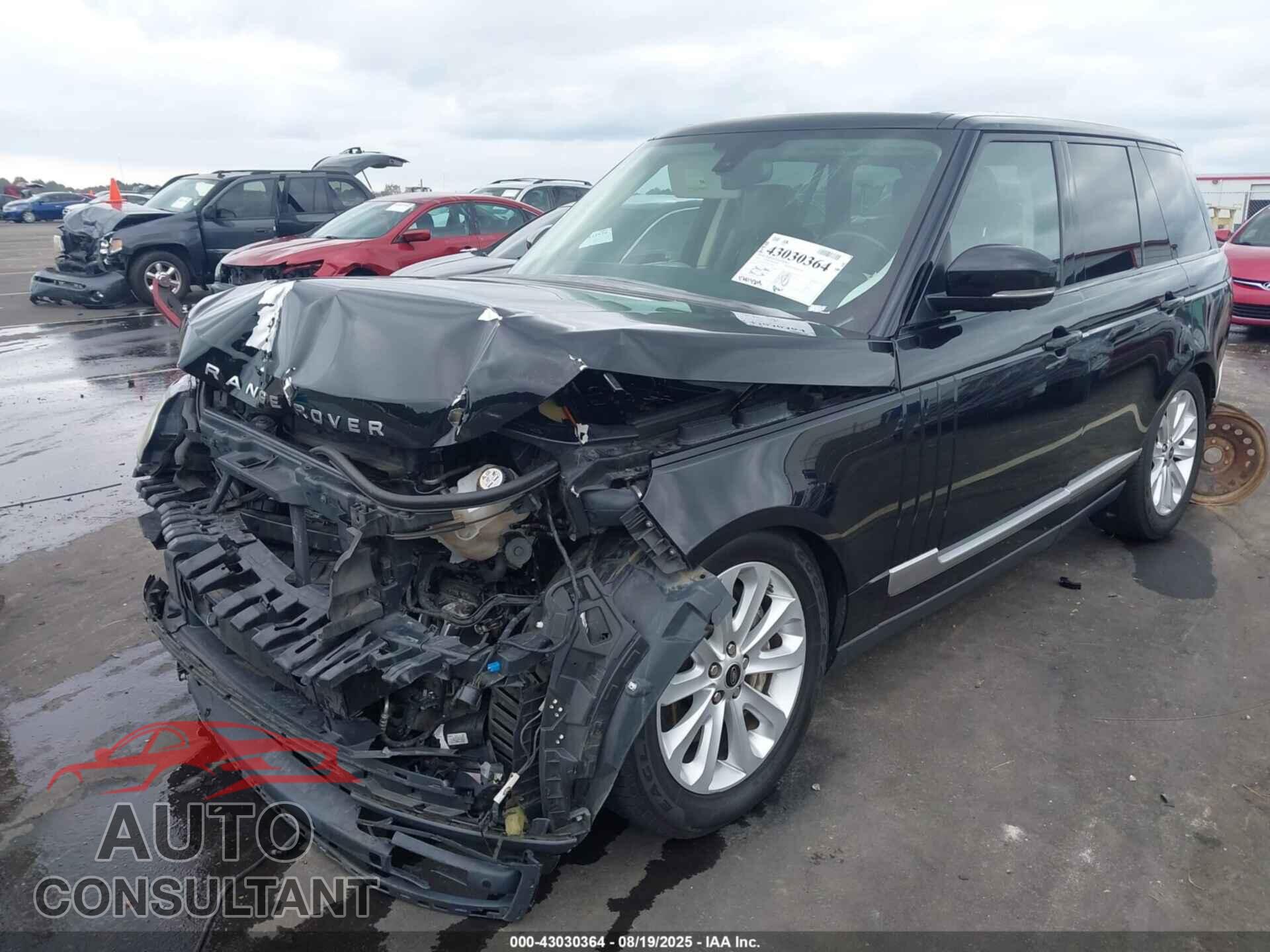 LAND ROVER RANGE ROVER 2013 - SALGS2DF5DA103832