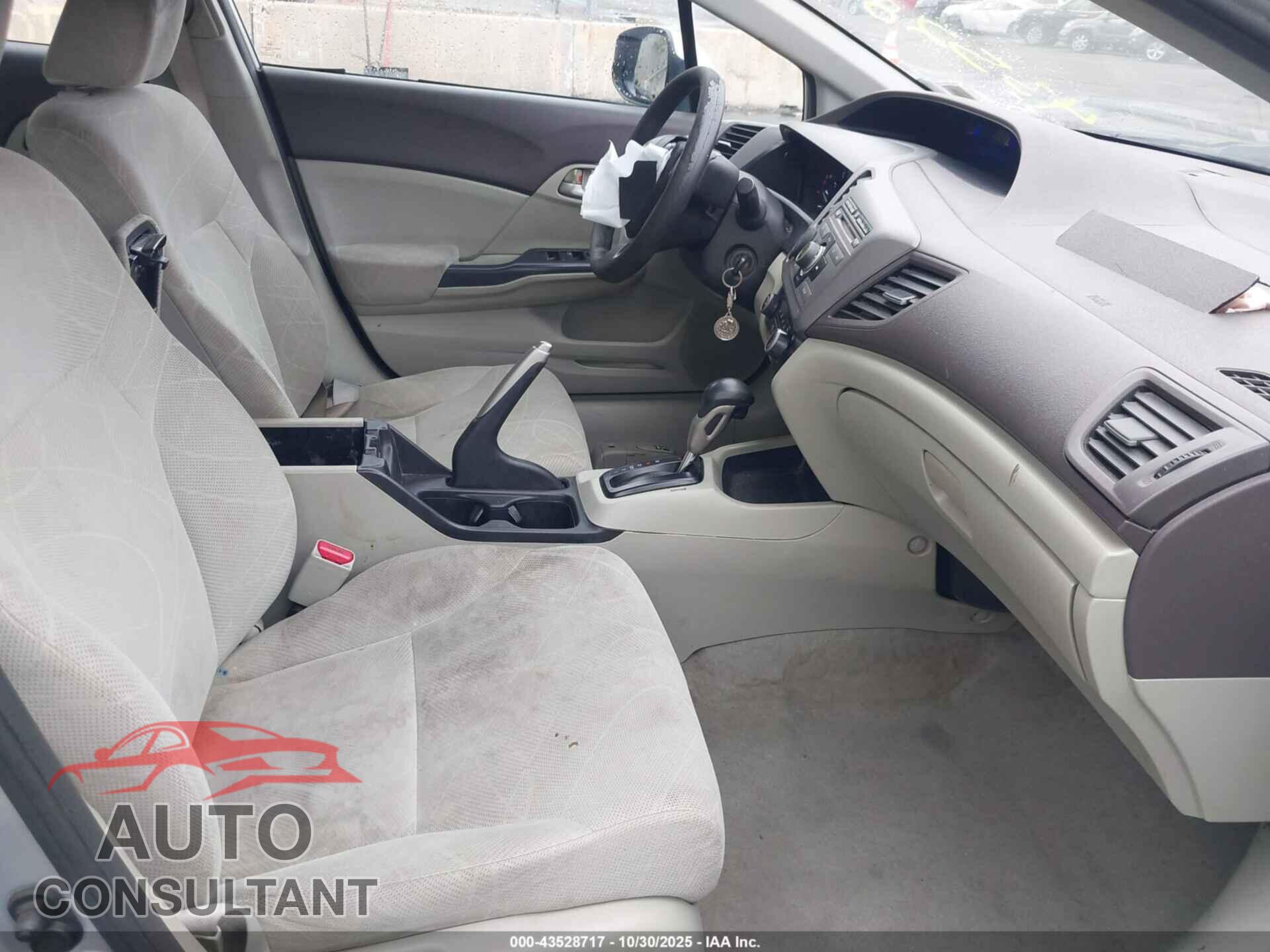 HONDA CIVIC 2012 - 19XFB2F56CE043689