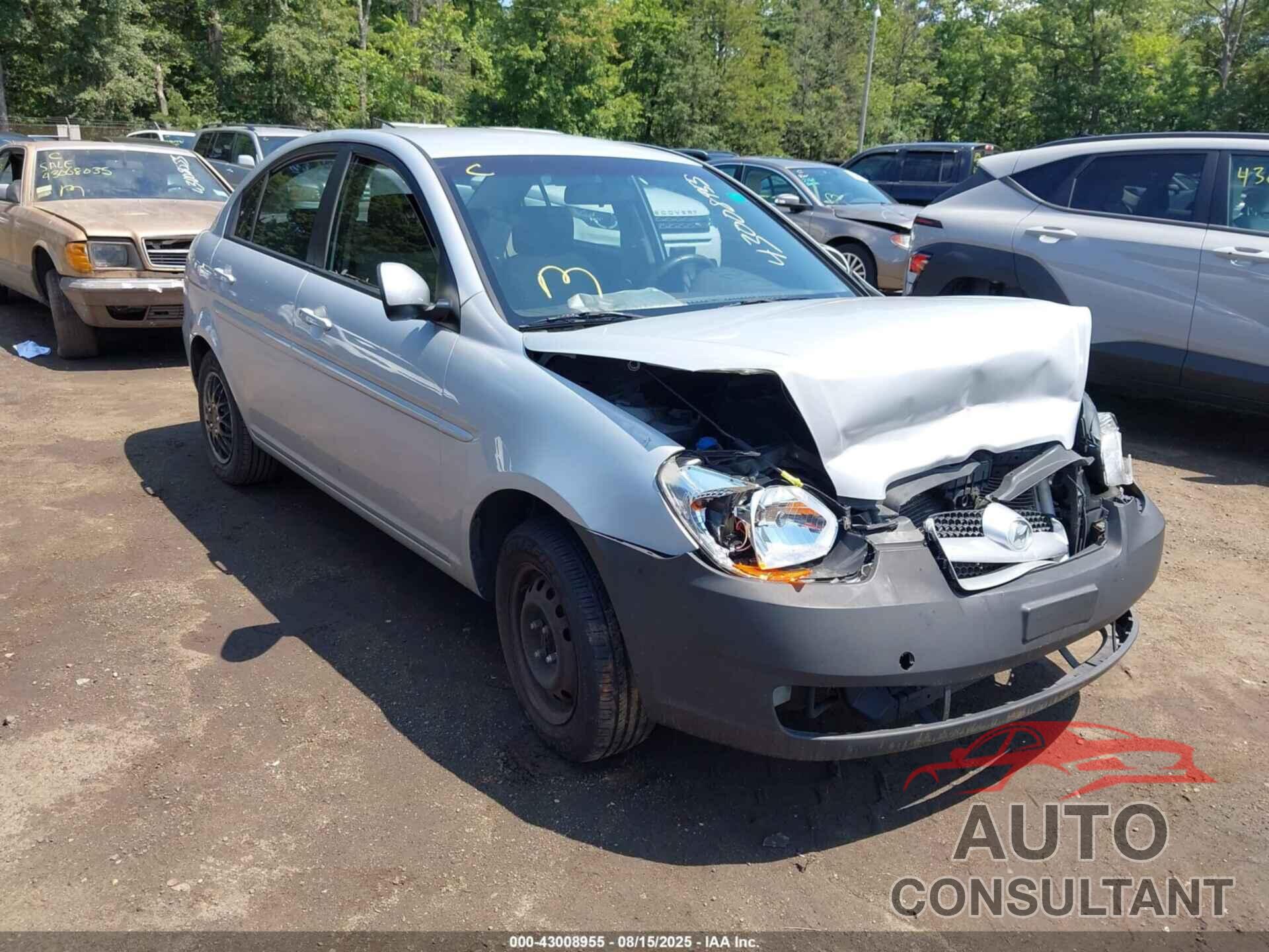 HYUNDAI ACCENT 2011 - KMHCN4AC5BU614502
