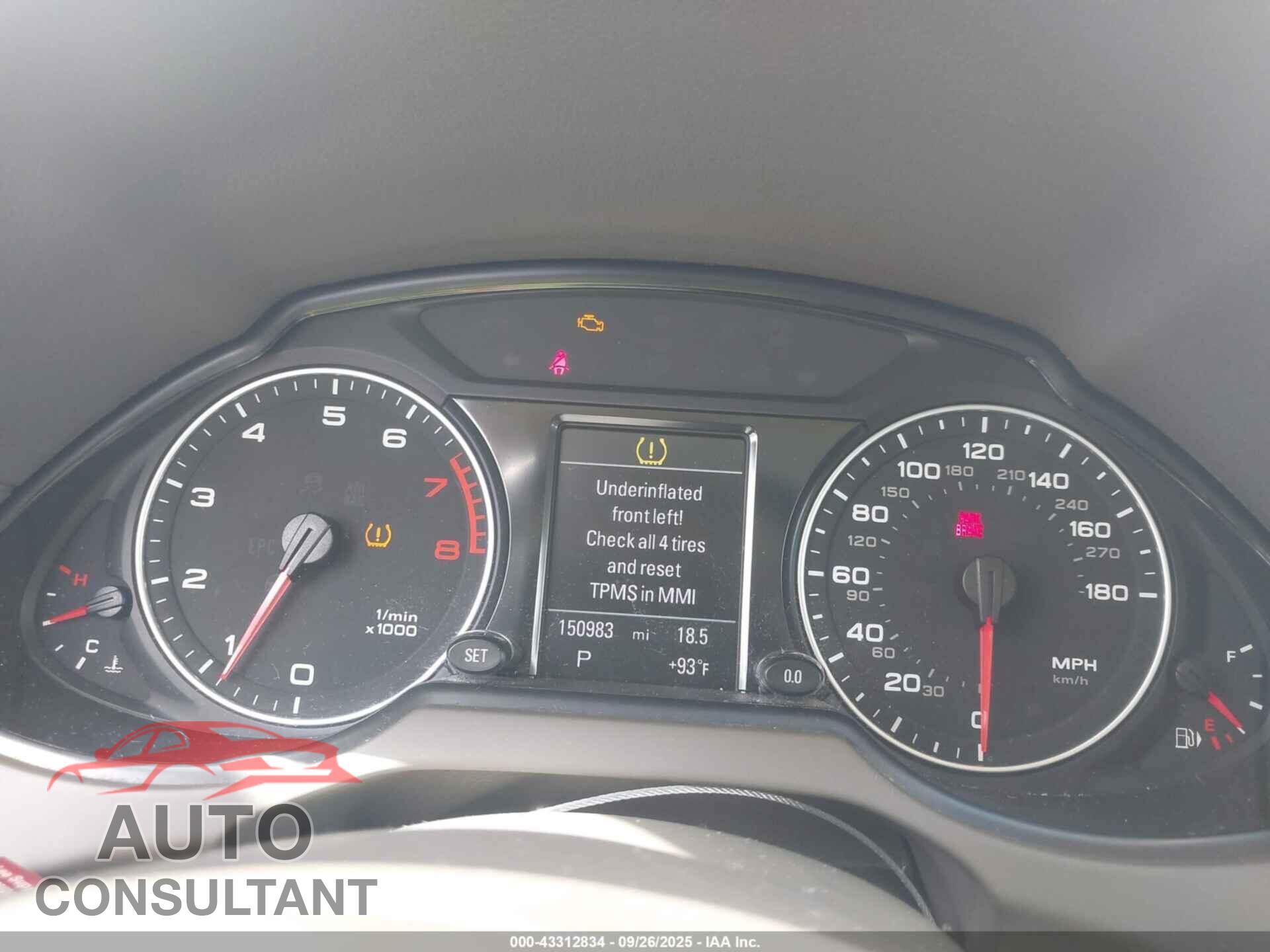 AUDI Q5 2012 - WA1LFAFP0CA016696