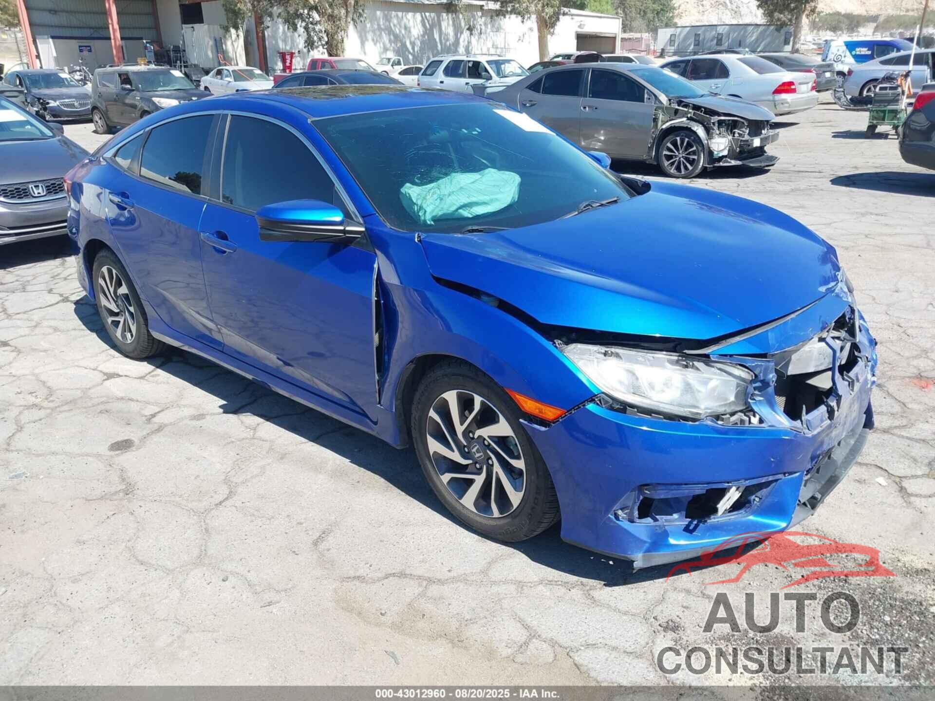 HONDA CIVIC 2018 - 2HGFC2F70JH554087