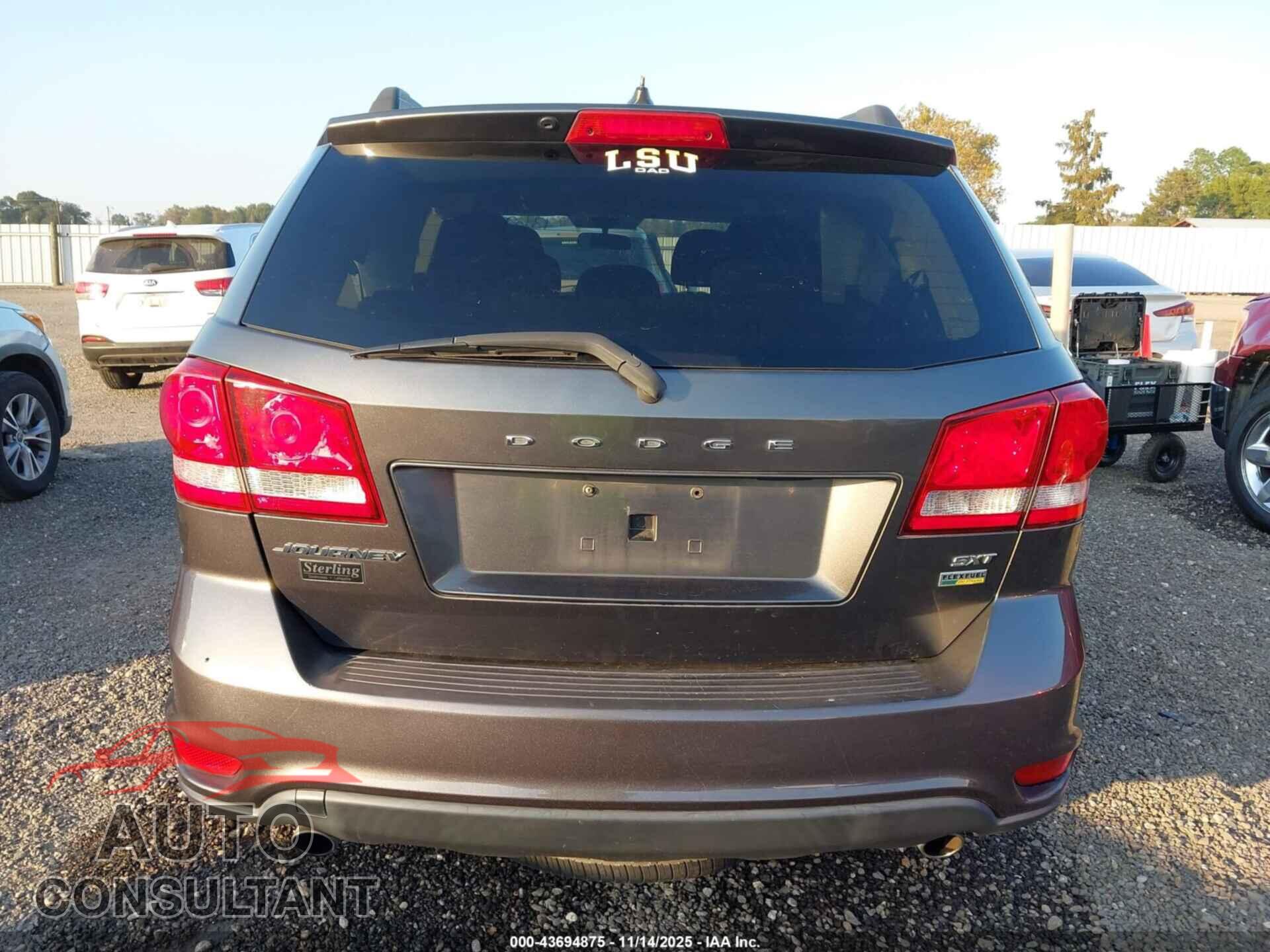 DODGE JOURNEY 2017 - 3C4PDCBG6HT514609