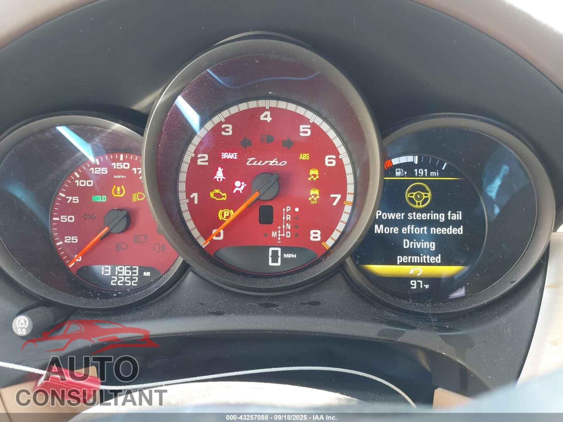 PORSCHE MACAN 2017 - WP1AF2A52HLB61709