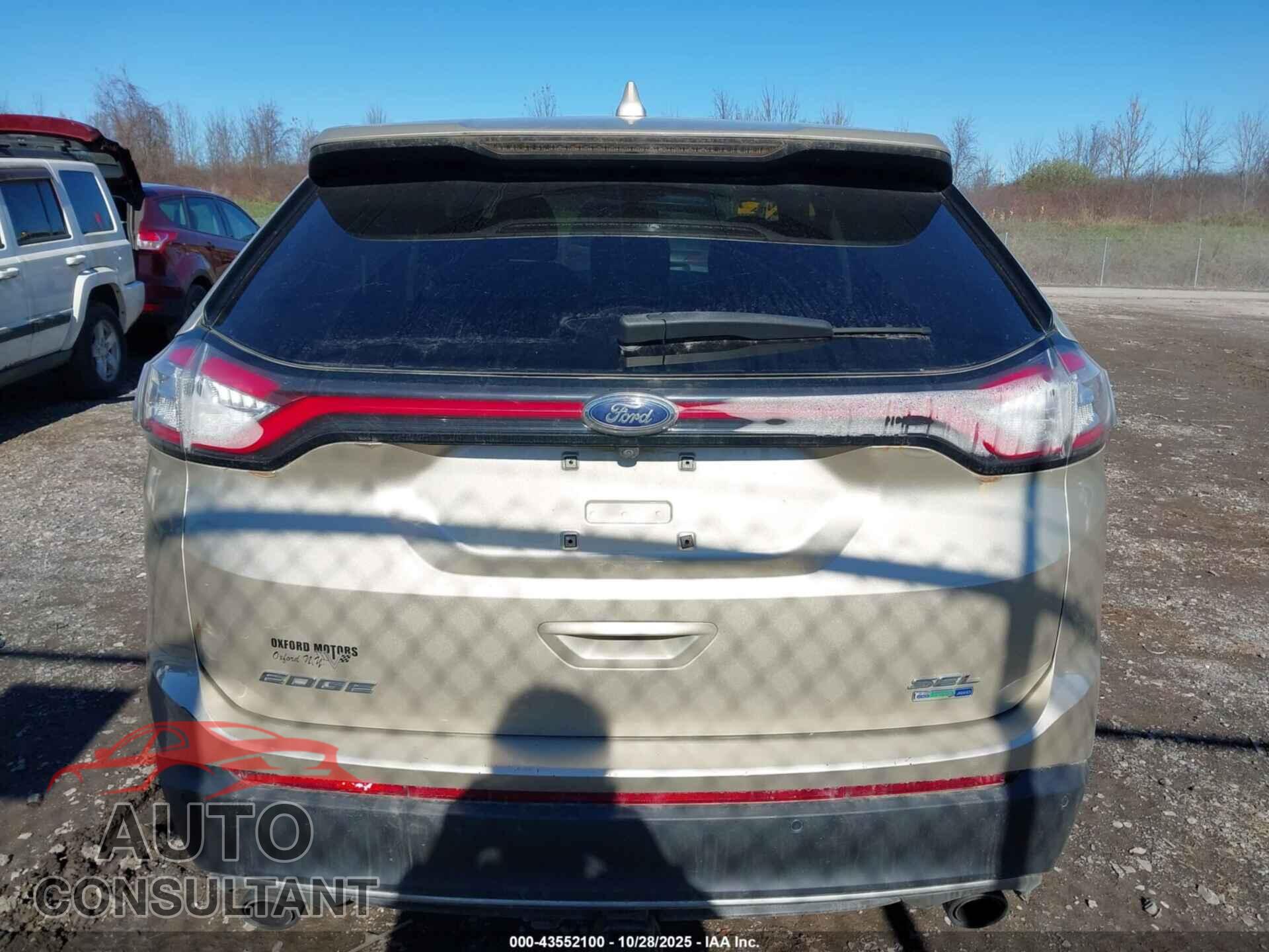 FORD EDGE 2017 - 2FMPK4J95HBC40132